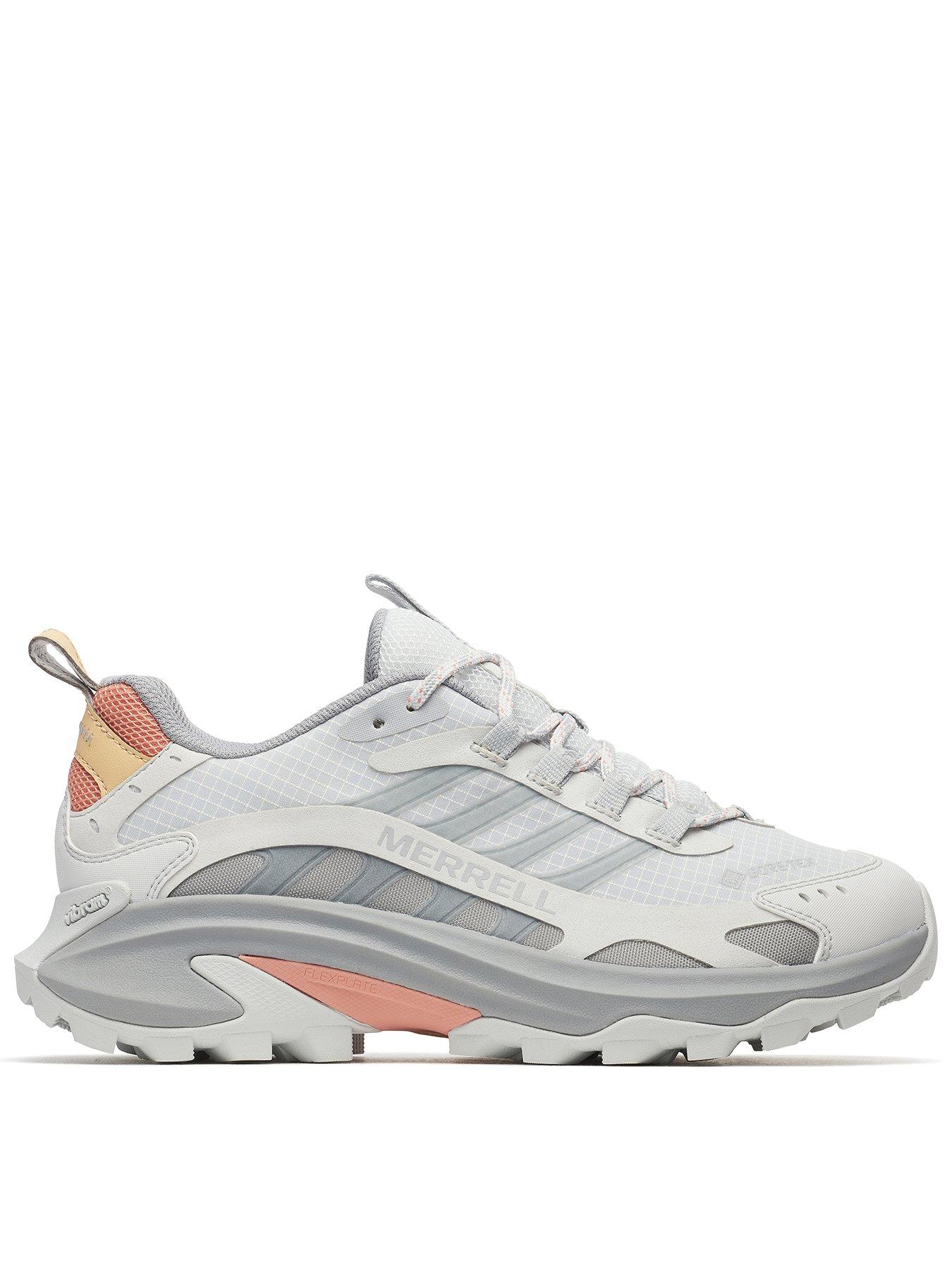 undefined Womens Moab Speed 2 Goretex Hiking Shoes - Grey