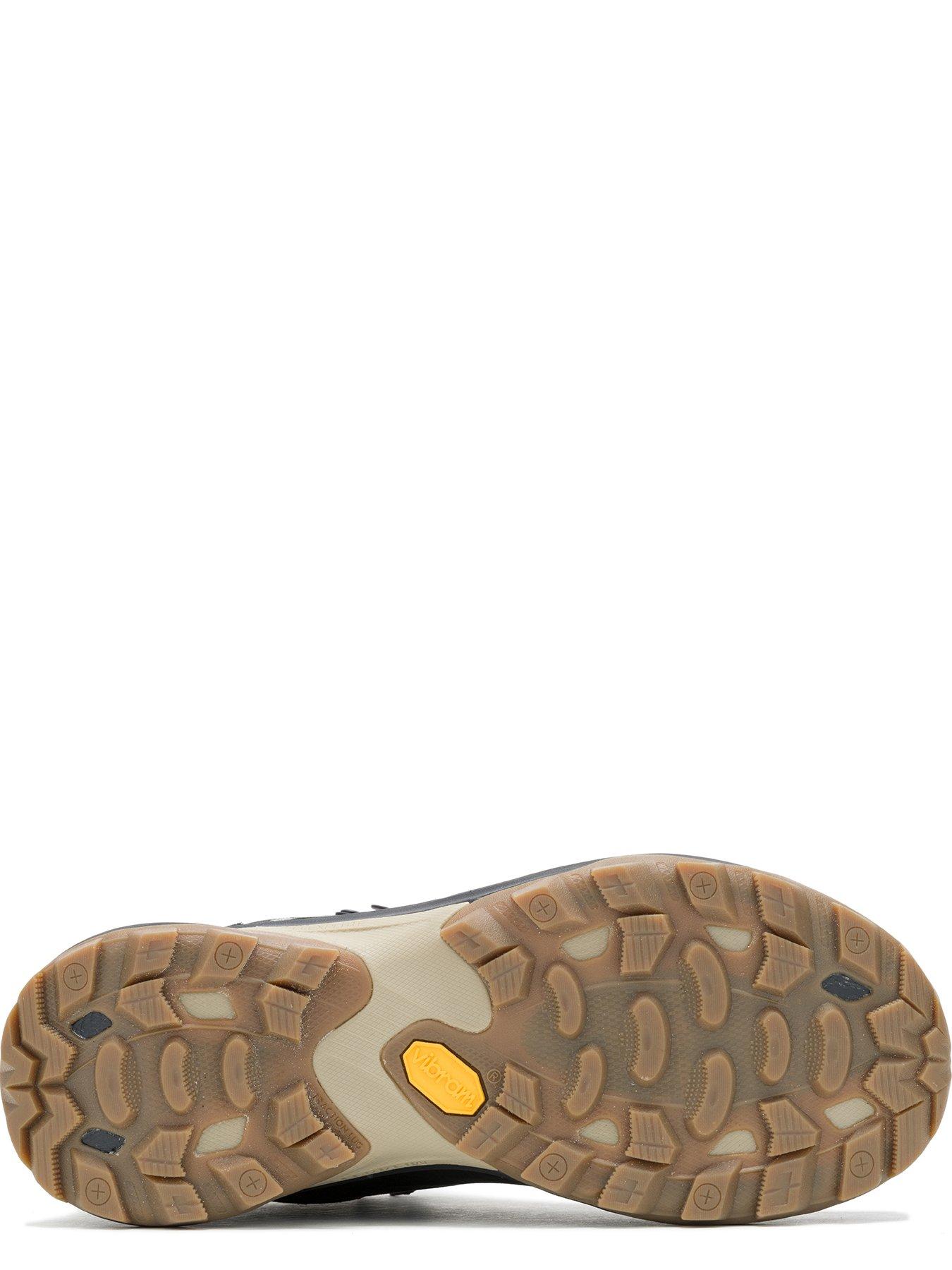 Image 4 of 4 of Merrell Womens Moab Speed 2L Mid Waterproof Hiking Boots - Black