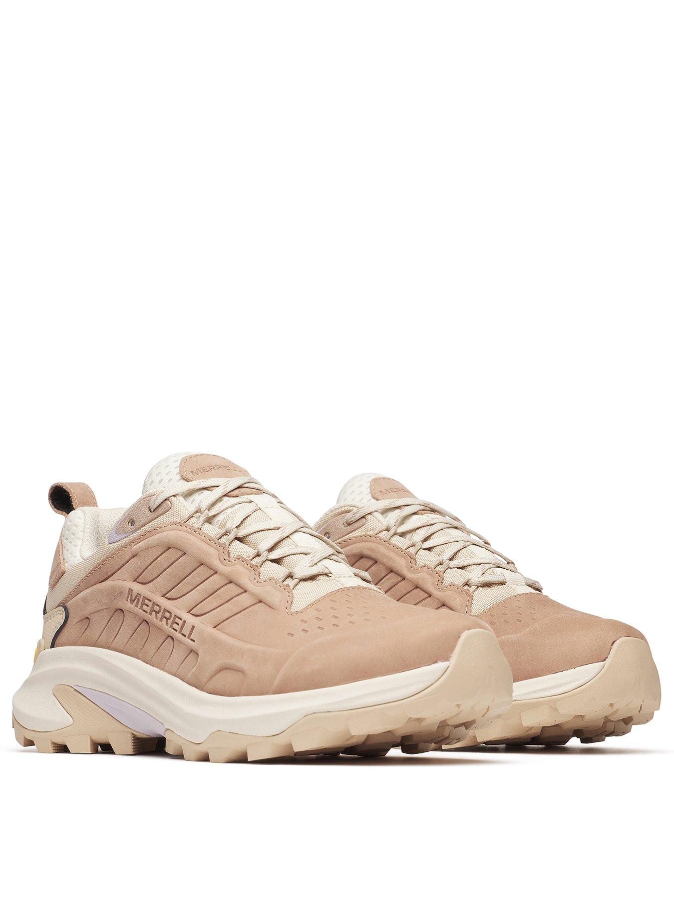 Image 2 of 5 of Merrell Womens Moab Speed 2l Waterproof Hiking Shoes - Pink
