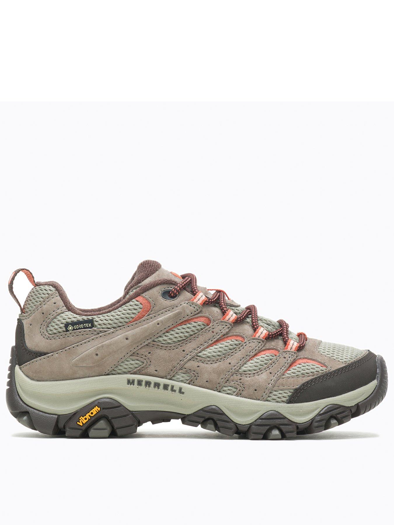 undefined Womens Moab 3 Goretex Hiking Shoes - Brown