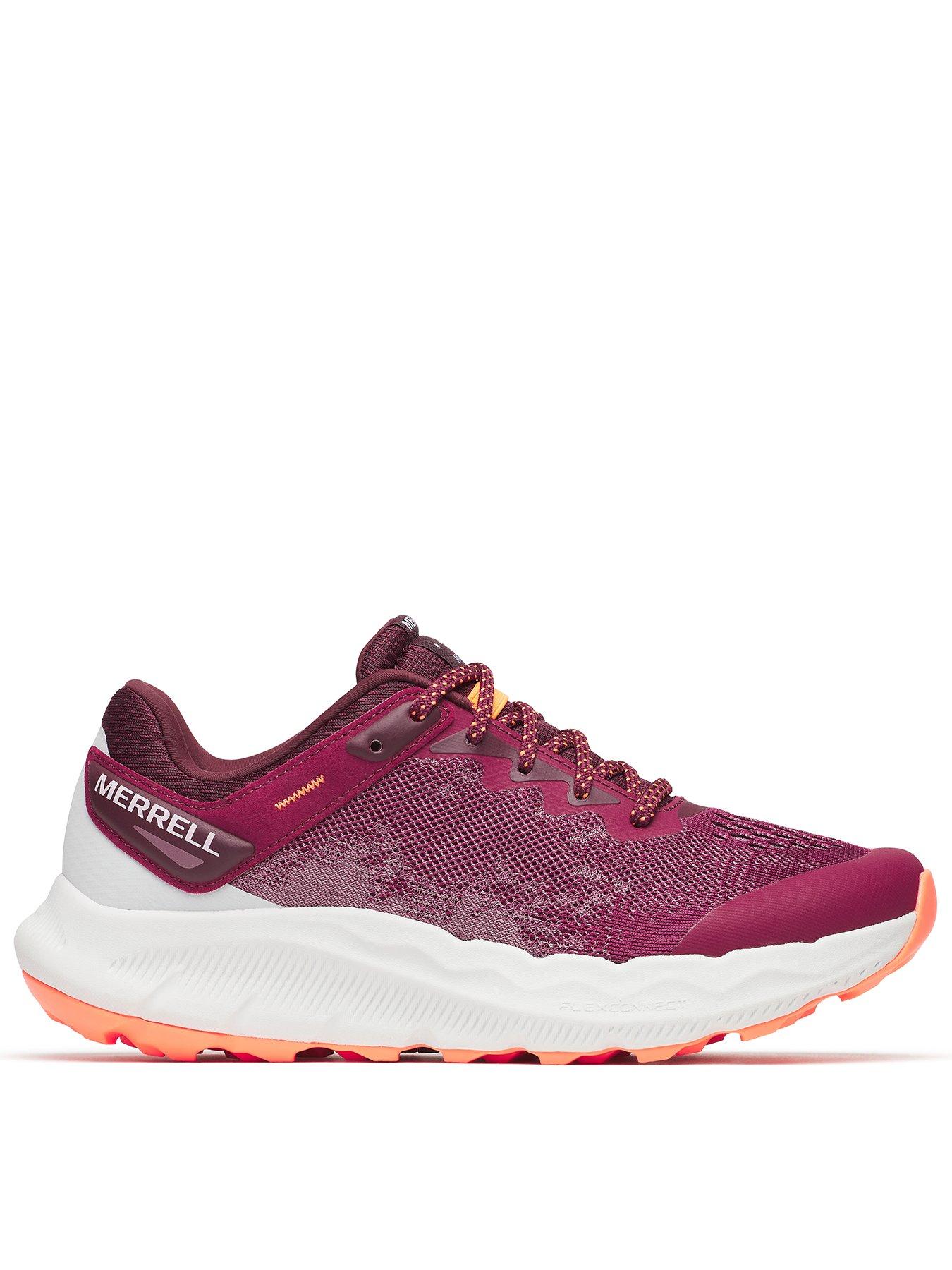 Merrell Womens Trail Running Antora 4 Shoes - Purple