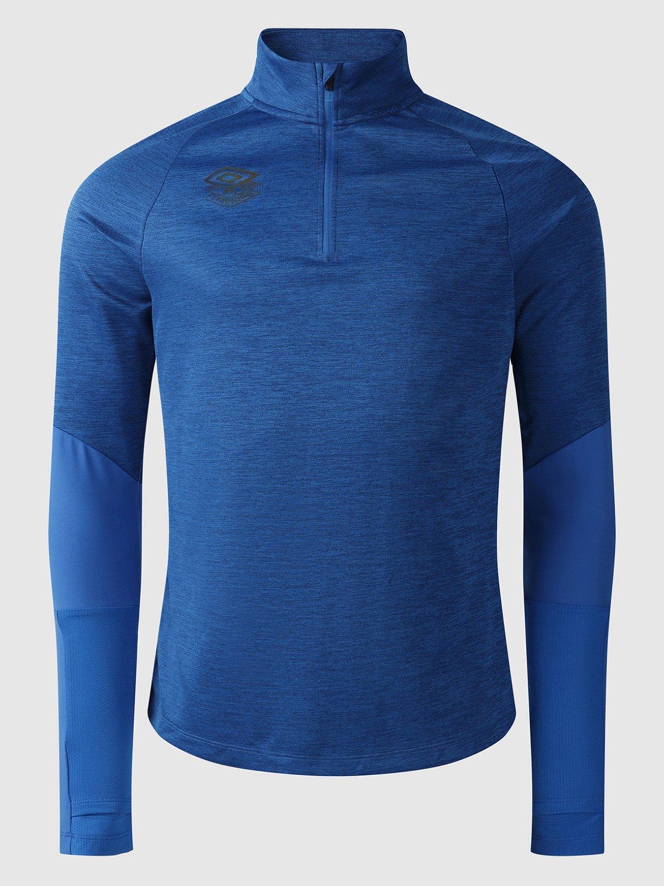umbro-mens-football-pro-training-half-zip-top-blue