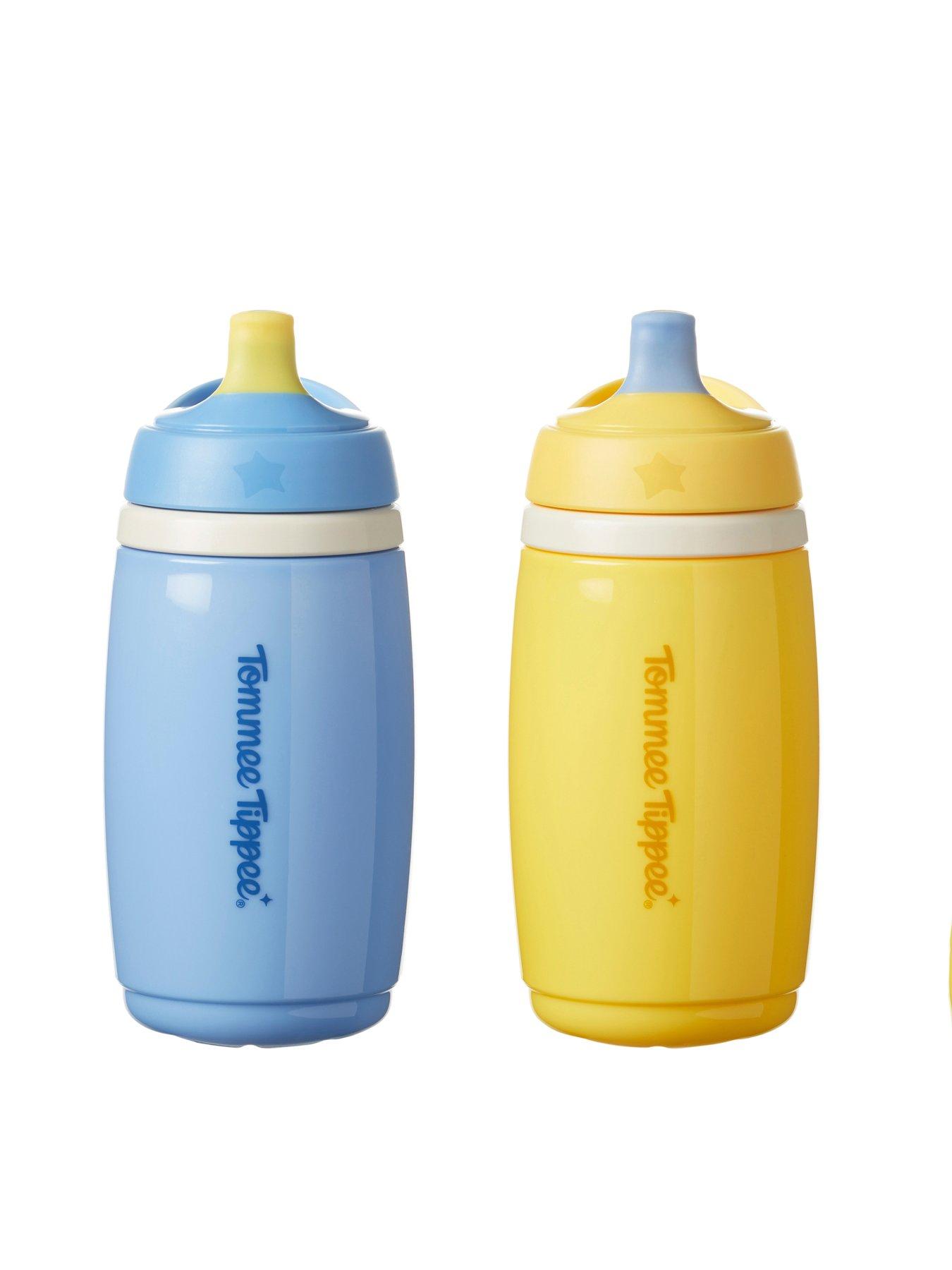 Tommee Tippee Active Spout Cup 12 Month+ 2 Pack - Blue  &  Yellow