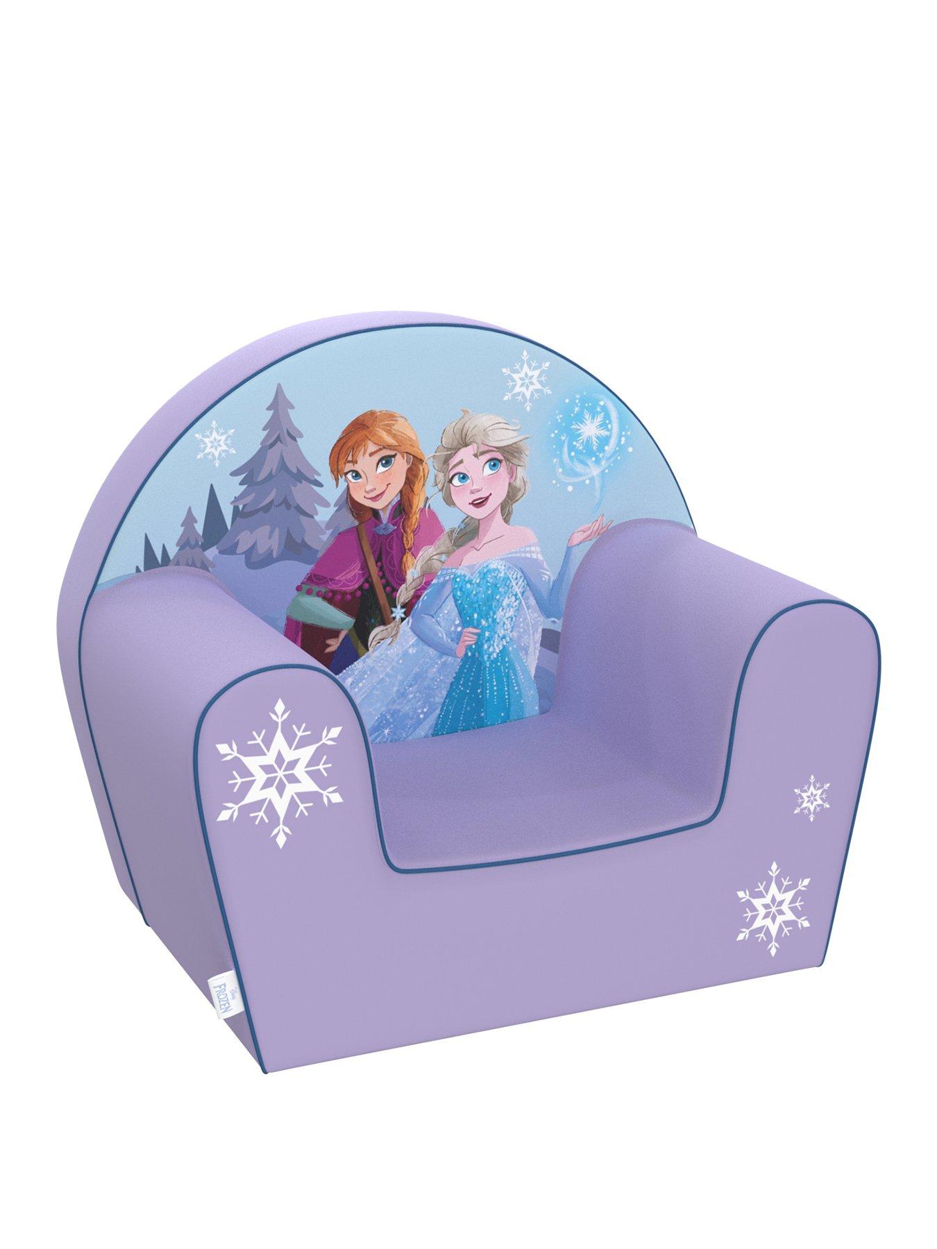 Bluey Disney Frozen Kids Foam Chair Littlewoods