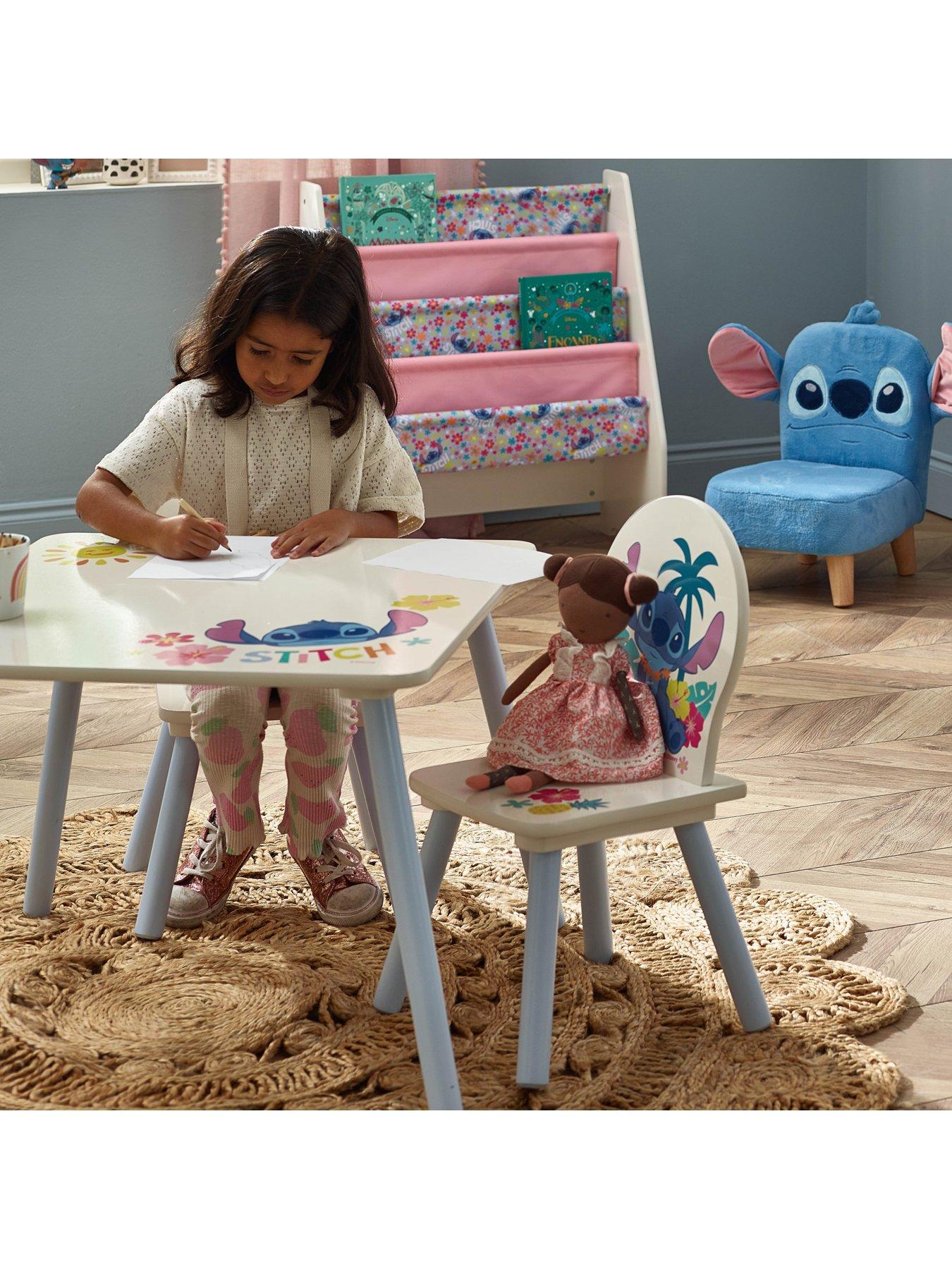  image of disney-stitch-kids-table-and-chairs-set
