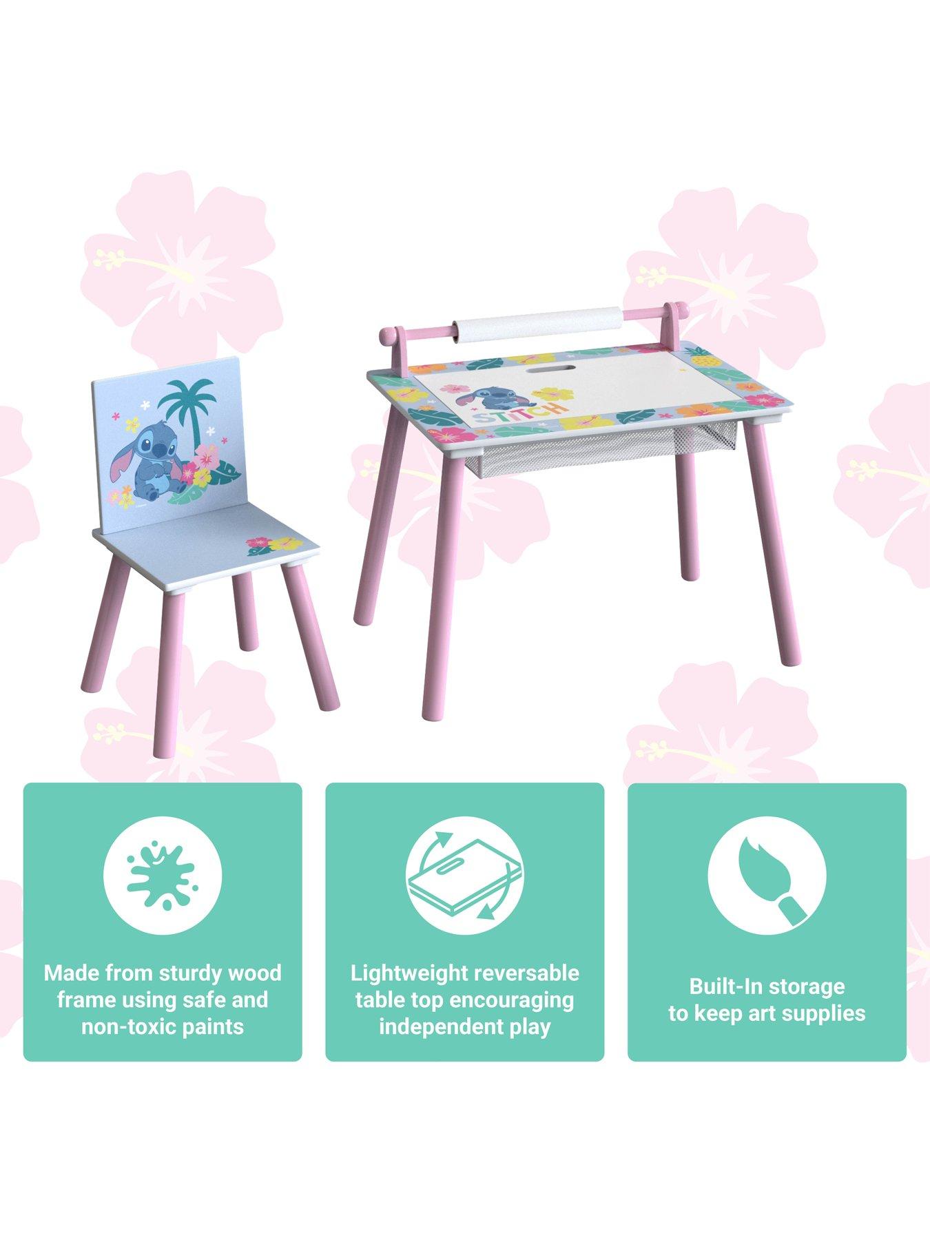 Image 4 of 6 of Disney Stitch Kids Activity Desk with Chair