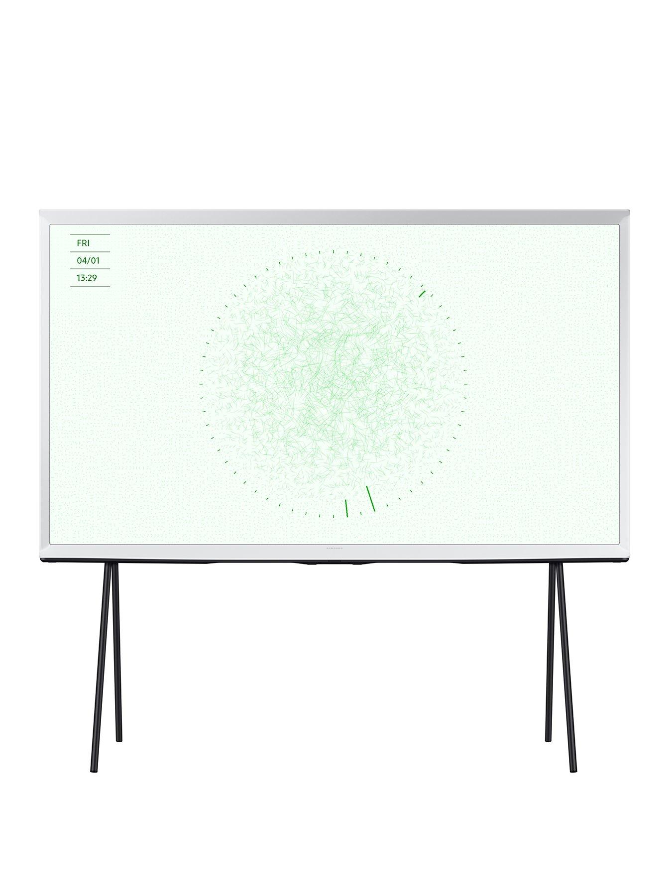 undefined 43" The Serif LS01D QLED 4K HDR Smart TV in Cloud White (2024)