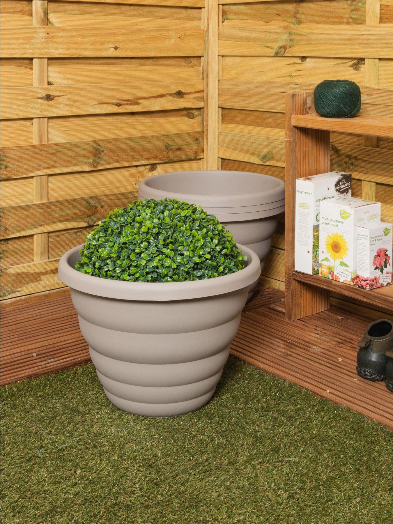 undefined H342 Beehive 40cm Round Pot - set of 4