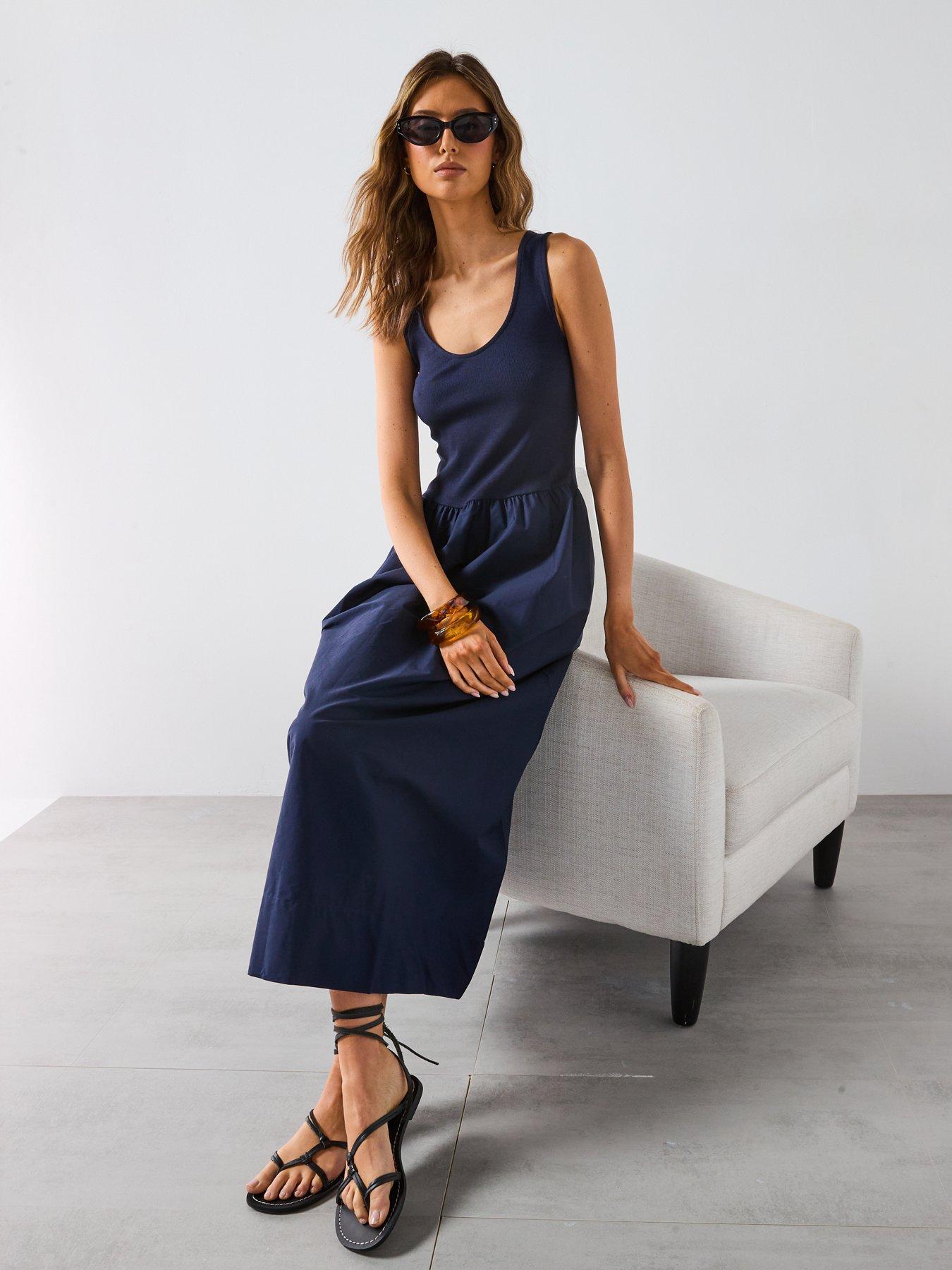 slim fit dress slacks Overlap Fit And Flare Dress – ForMe