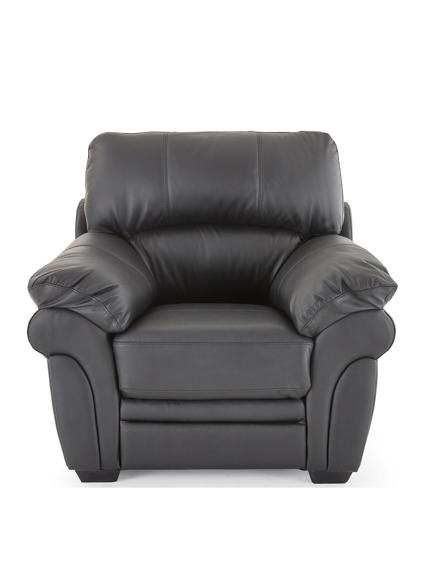 Image 2 of 7 of The Very Collection Wilmslow Leather Armchair