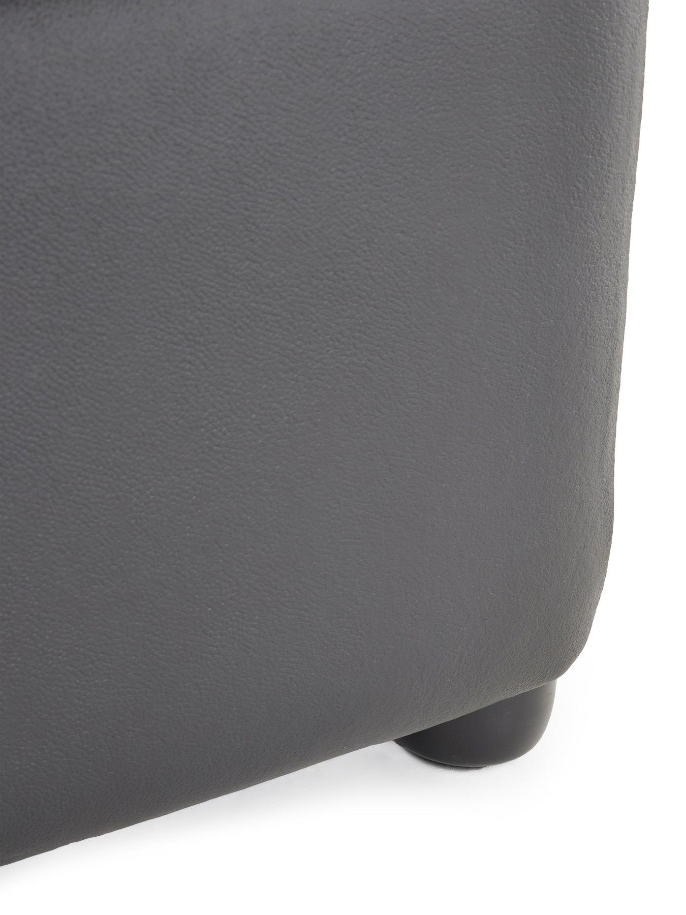 Image 5 of 7 of Very Home Wilmslow Leather Footstool with Storage
