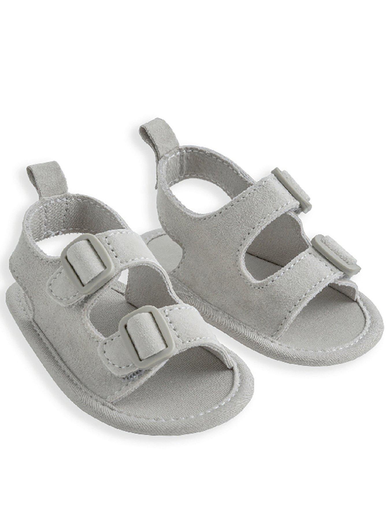 mamas-papas-baby-boys-suede-sandal-beige