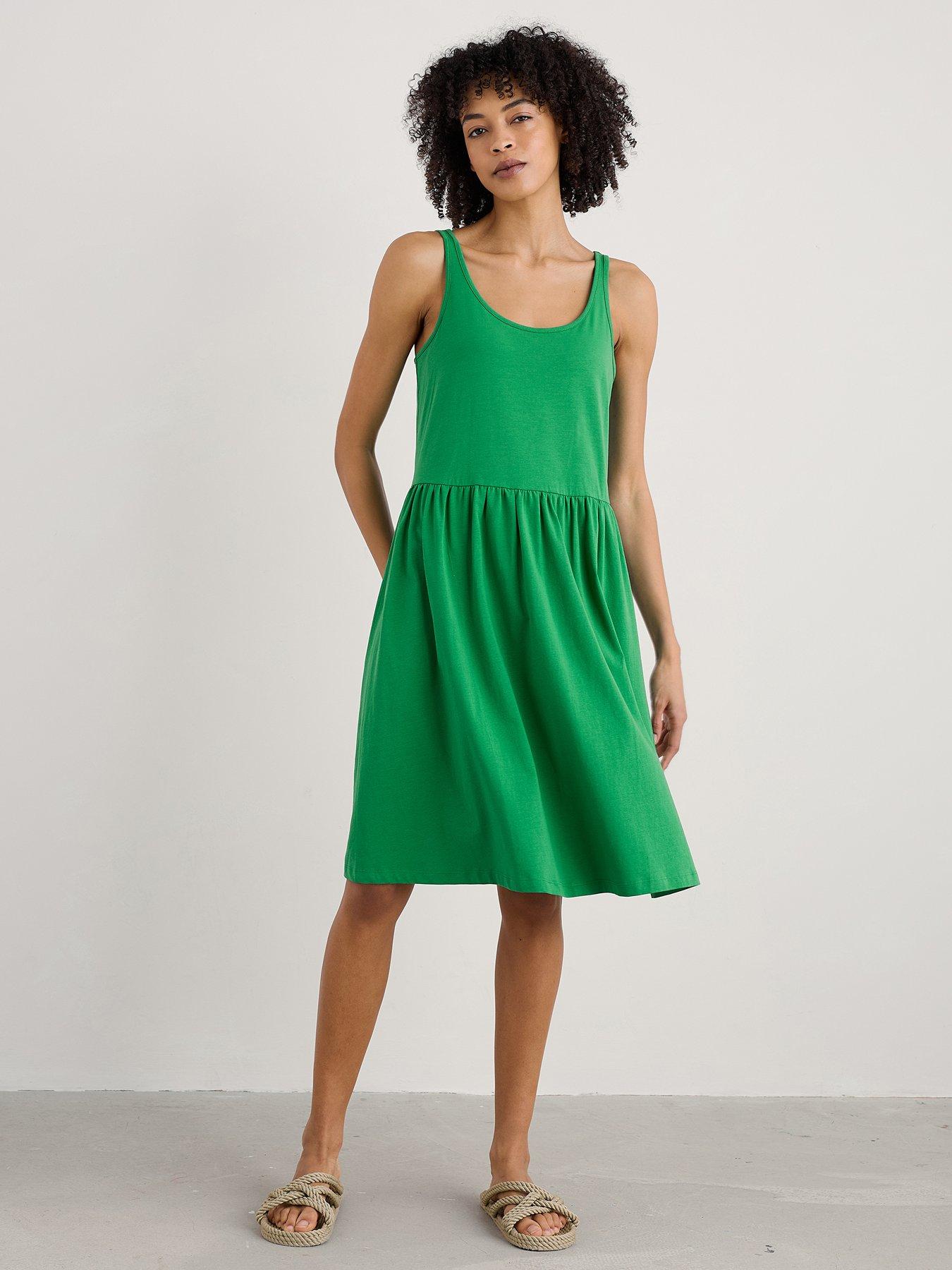 undefined Sun Splendour Dress - Green