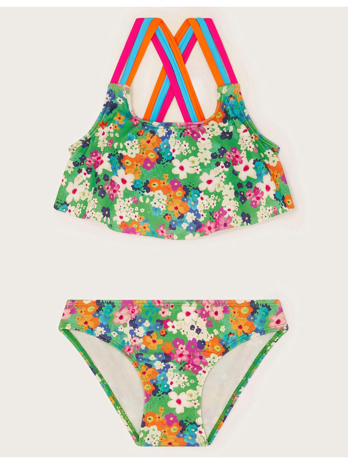 monsoon-girls-ditsy-floral-frill-bikini-set-green