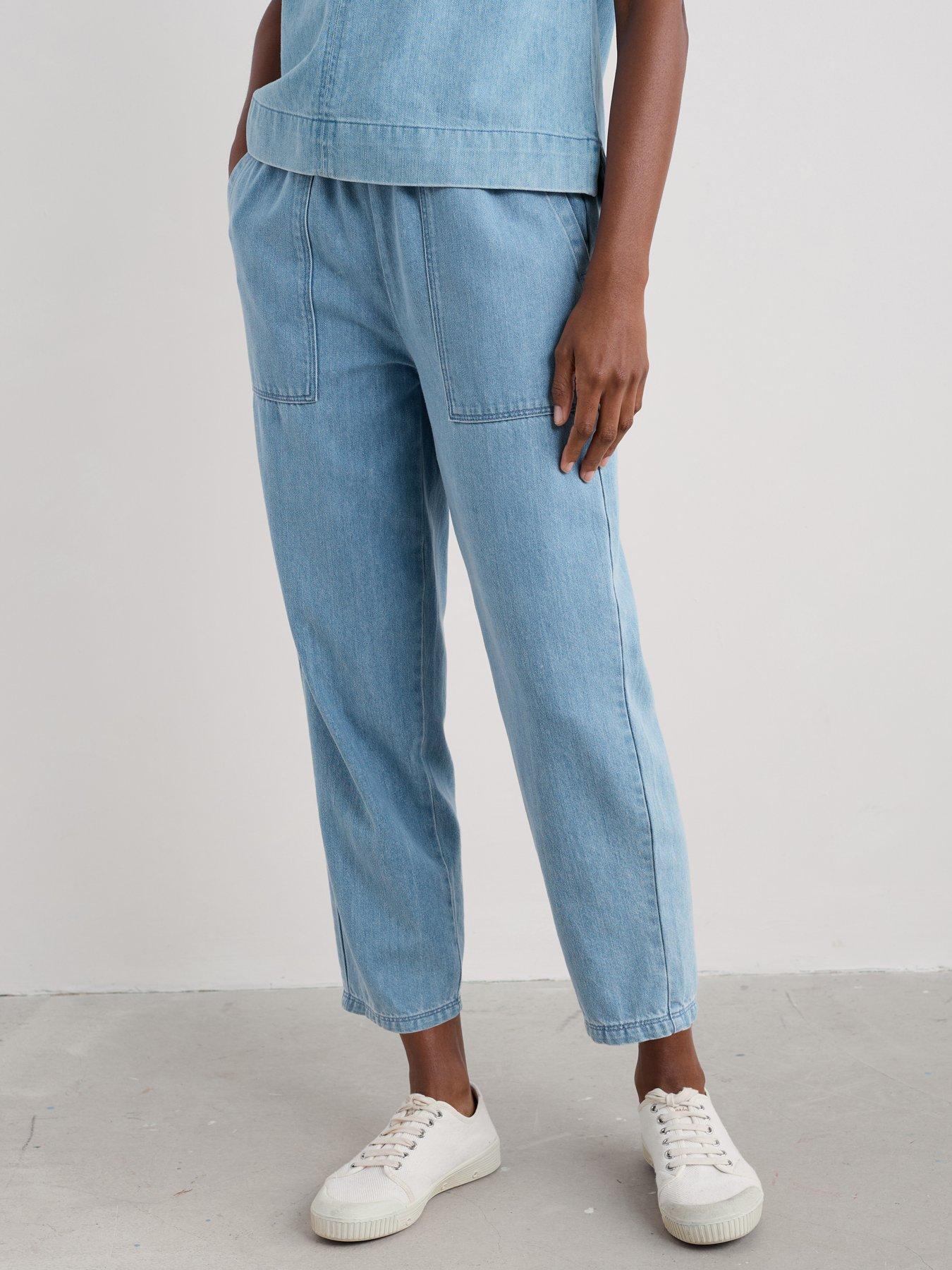  image of seasalt-cornwall-sholl-trouser-blue