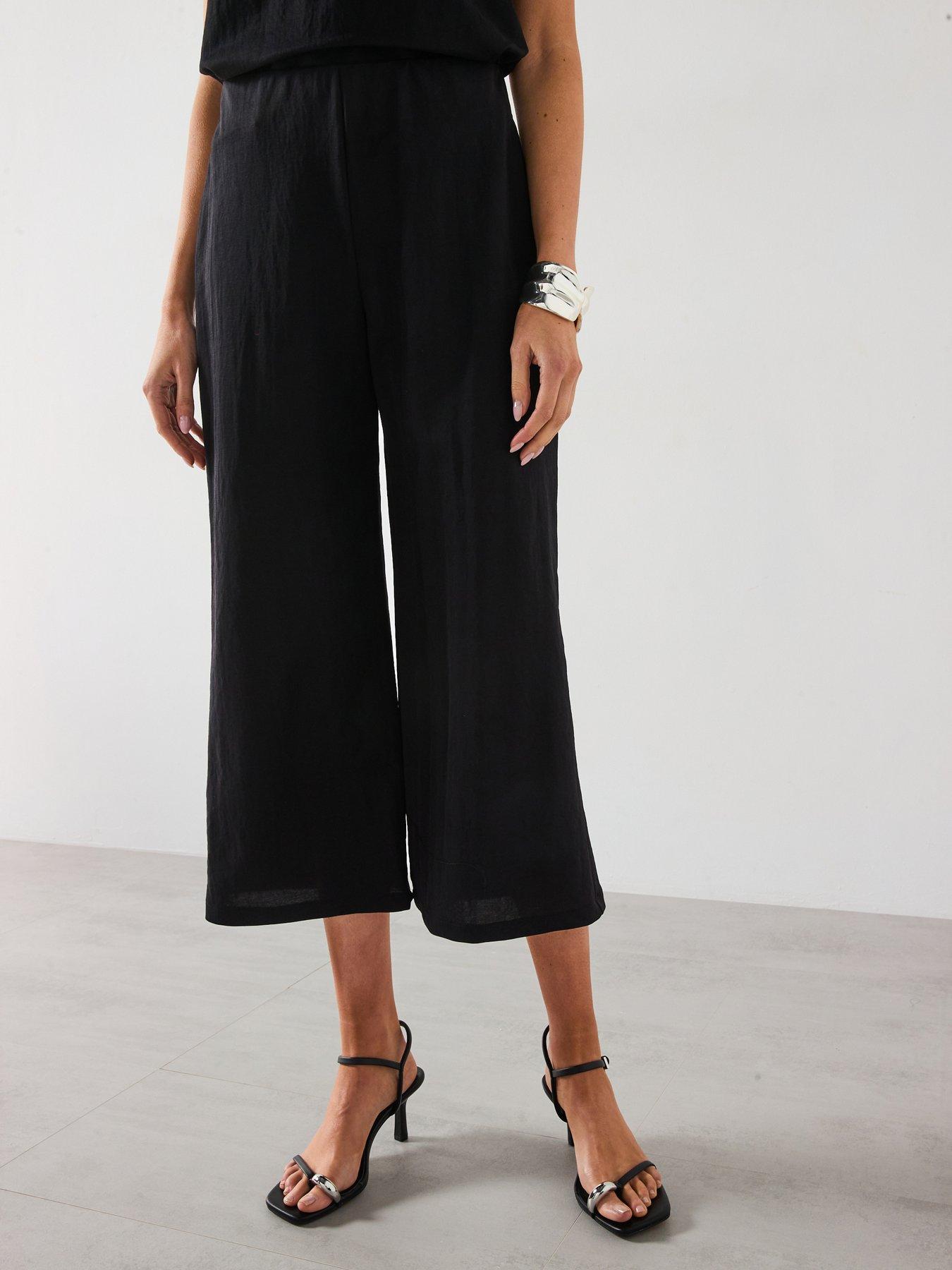 mango-cropped-palazzo-trousers-black