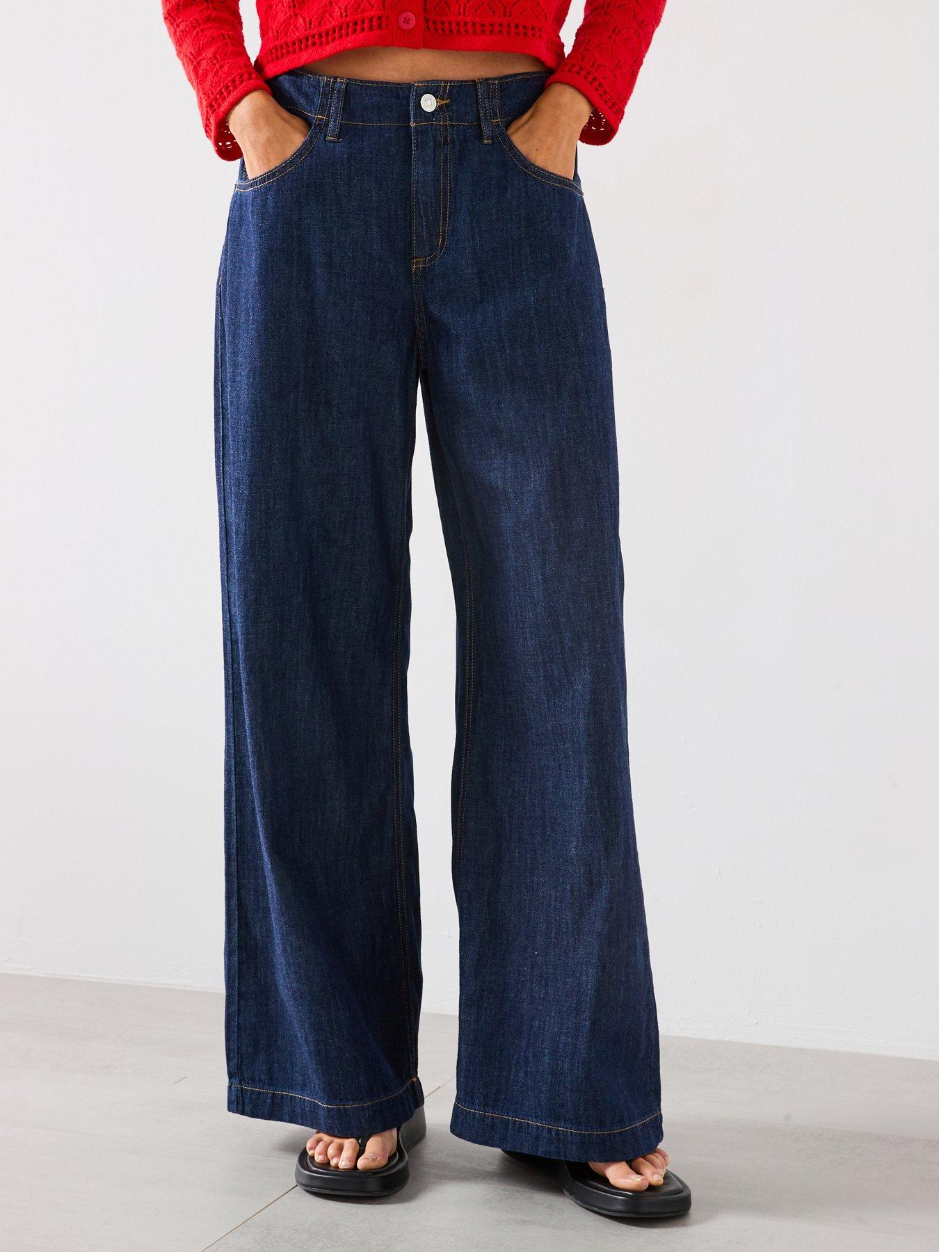 mango-wide-leg-mid-rise-jeans-blue