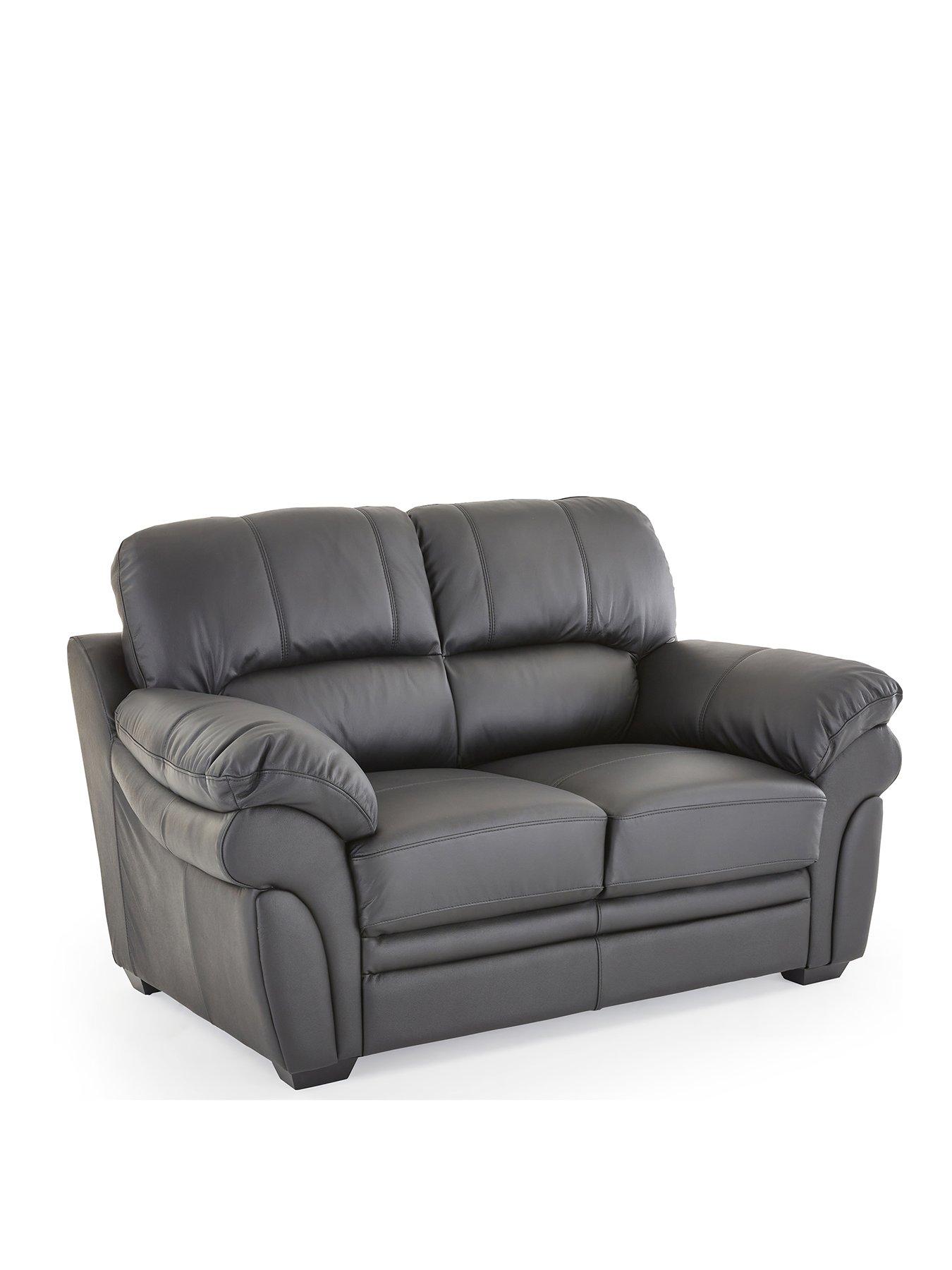 Image 3 of 7 of The Very Collection Wilmslow Leather 2 Seater Sofa