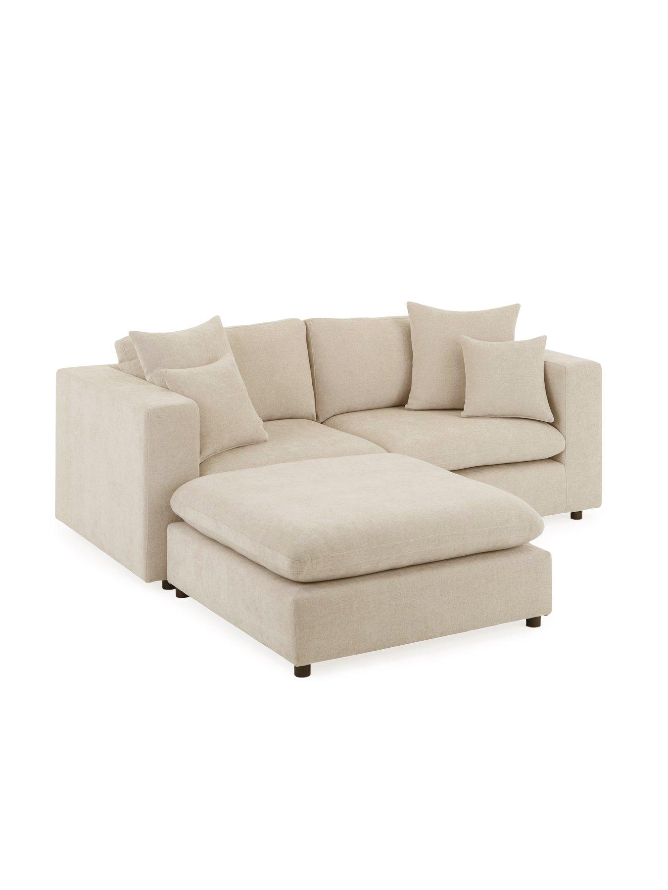 Image 3 of 7 of The Very Collection Missouri 3 Seater Fabric Sofa + Footstool Set (Buy &amp; SAVE!) - FSC&reg; Certified