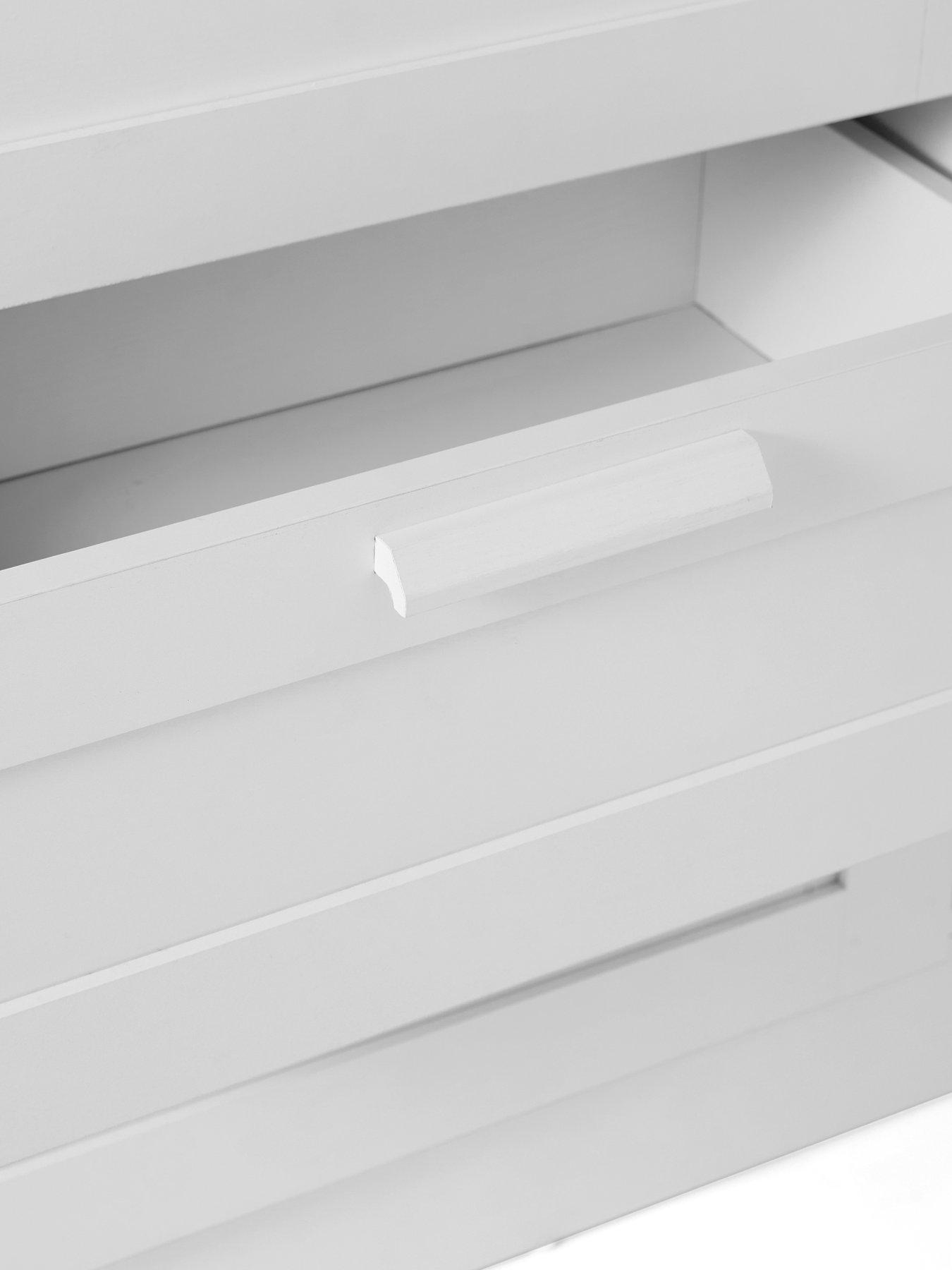 Image 5 of 7 of The Very Collection Taryn Kids&nbsp;3 Drawer, 3 Shelf Chest - White