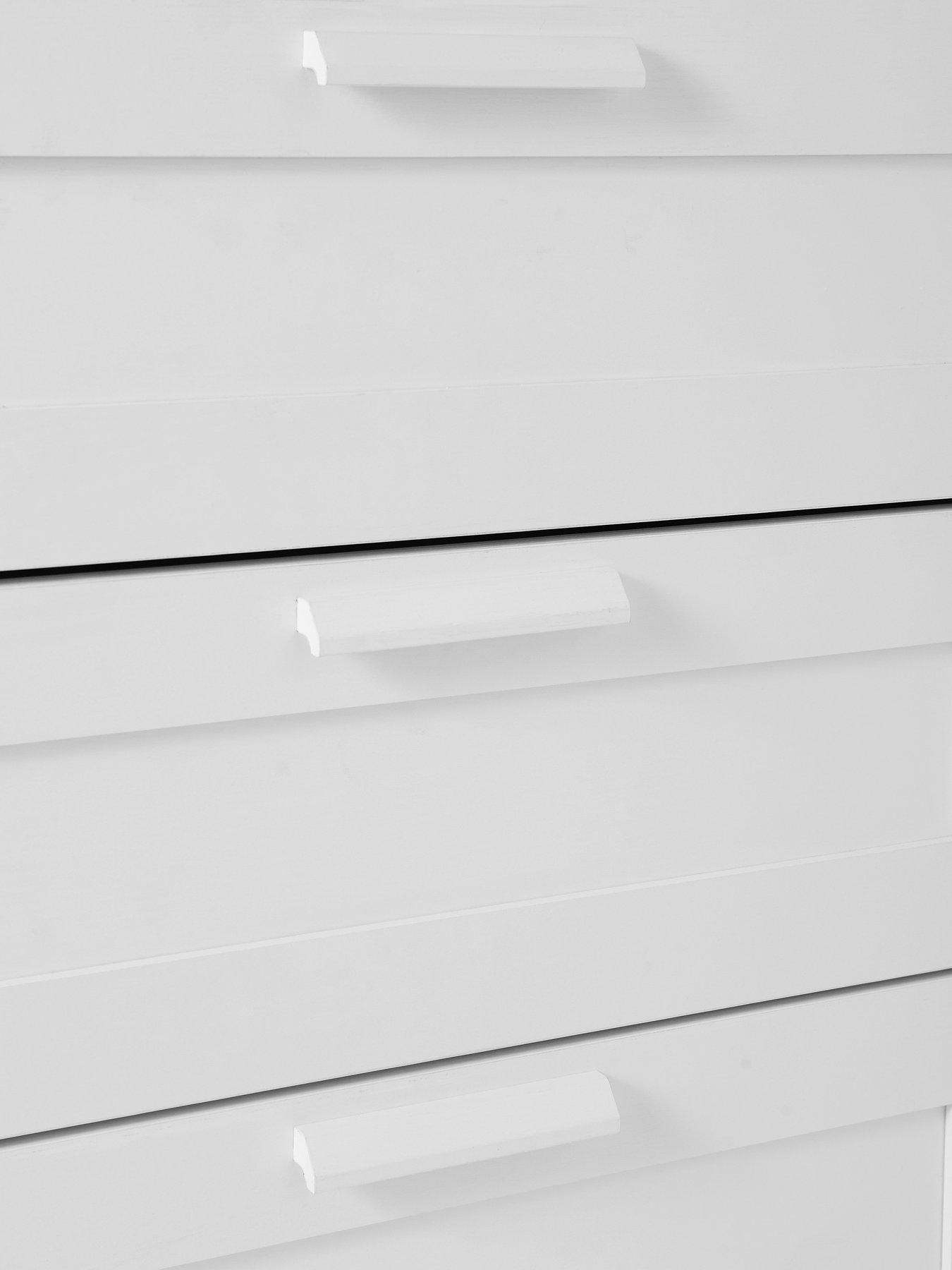 Image 6 of 7 of The Very Collection Taryn Kids&nbsp;3 Drawer, 3 Shelf Chest - White
