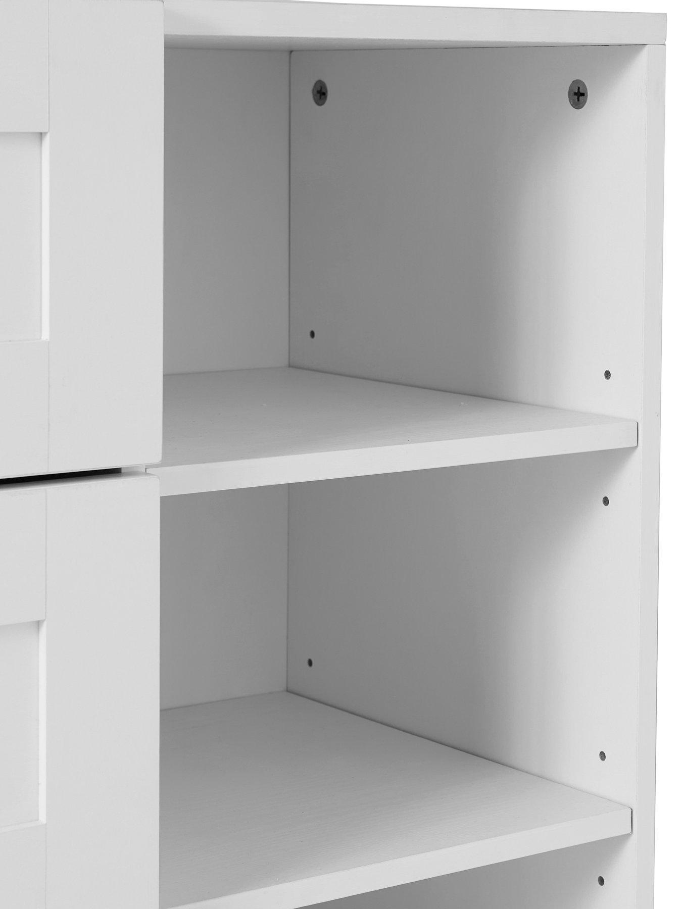 Image 7 of 7 of The Very Collection Taryn Kids&nbsp;3 Drawer, 3 Shelf Chest - White