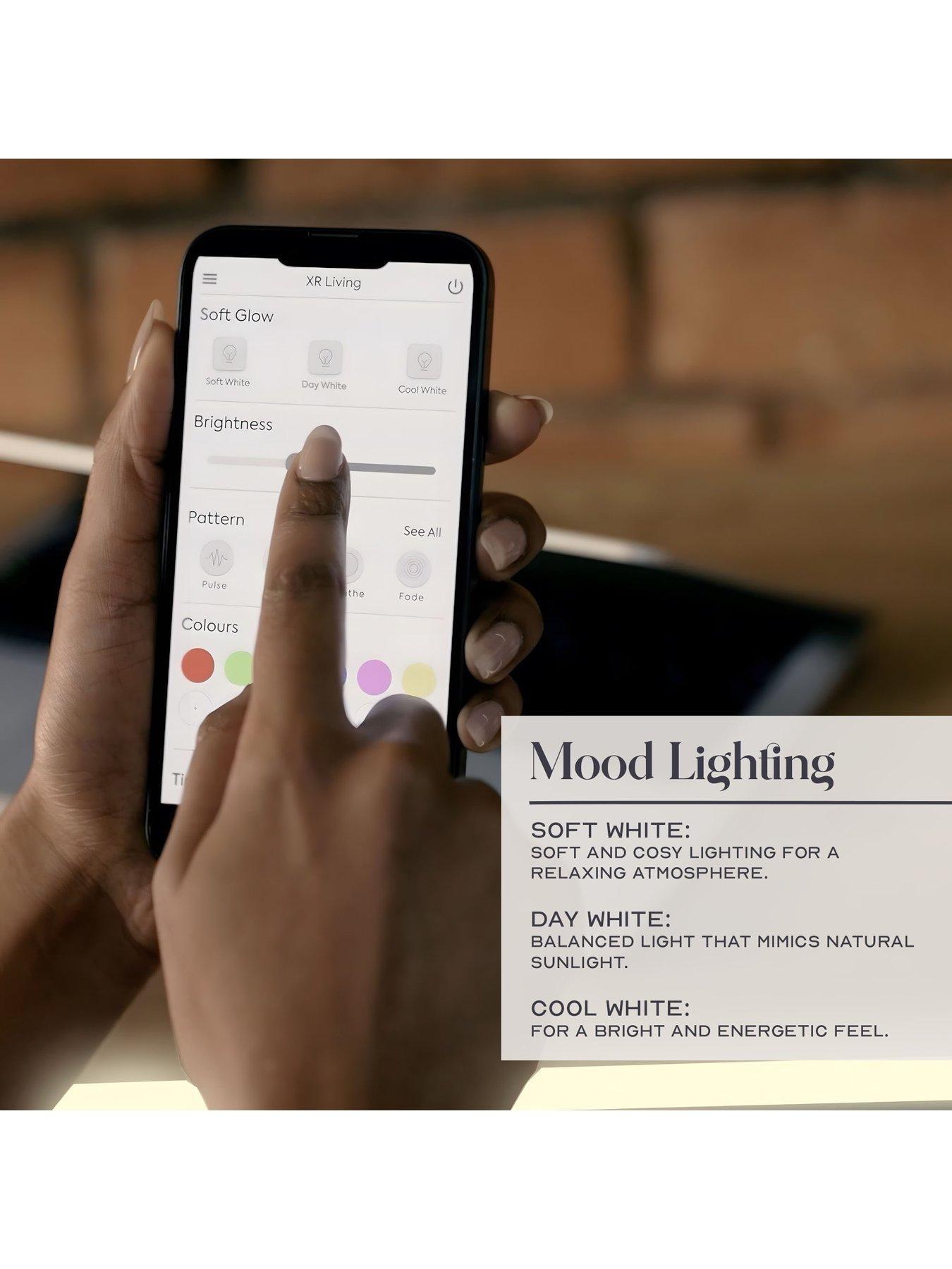 Image 4 of 7 of XR Living Denver&nbsp;High Sleeper Bed with Wireless Charging and LED lights&nbsp;- Oak/Black