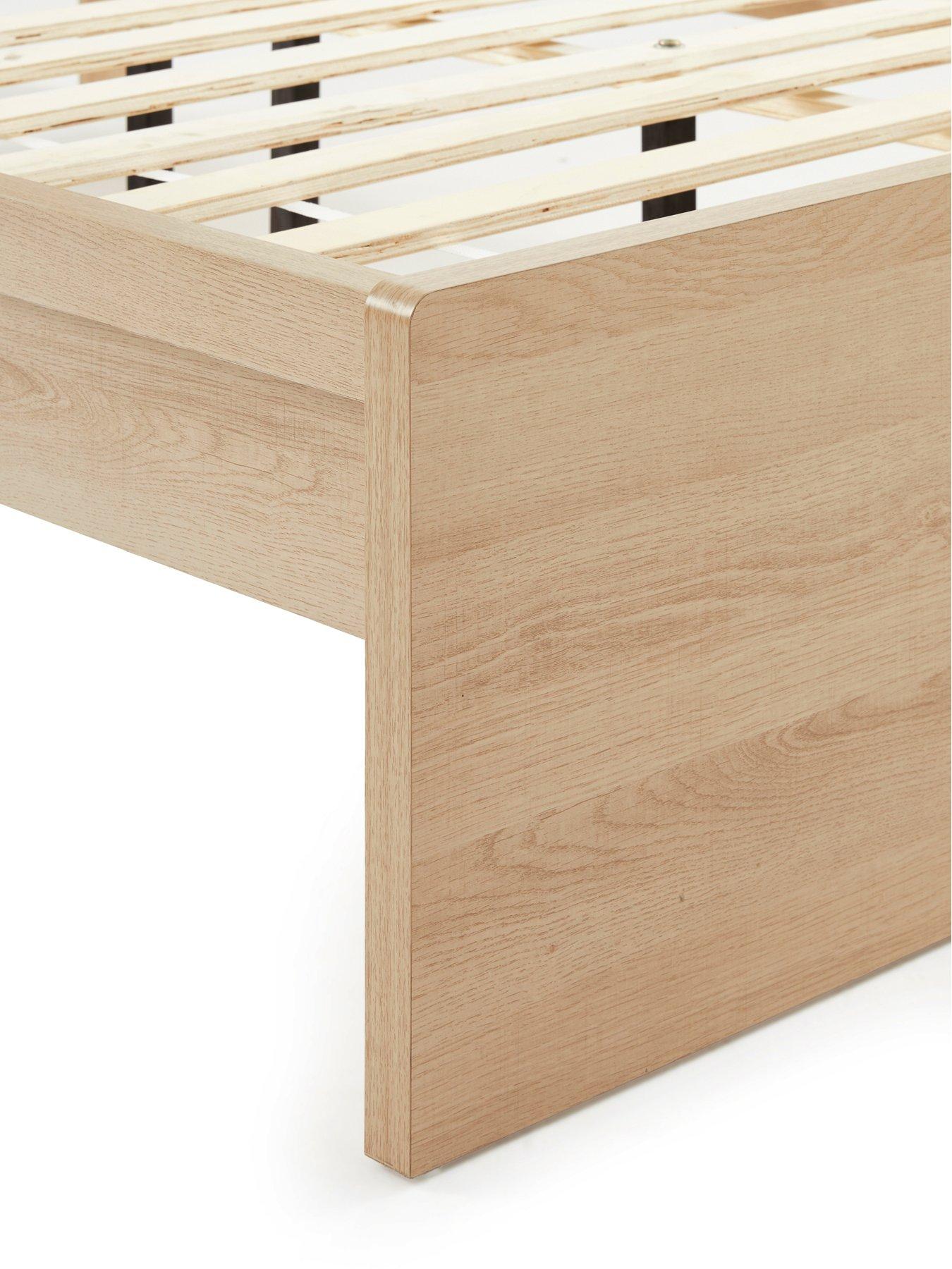 image of very-home-camberley-bed-frame-with-mattress-options-buy-amp-save-lightnbspoak