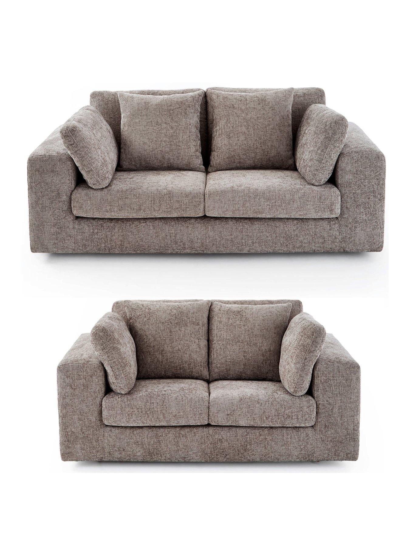 Image 2 of 6 of The Very Collection Avena 3 + 2 Seater Fabric Sofas