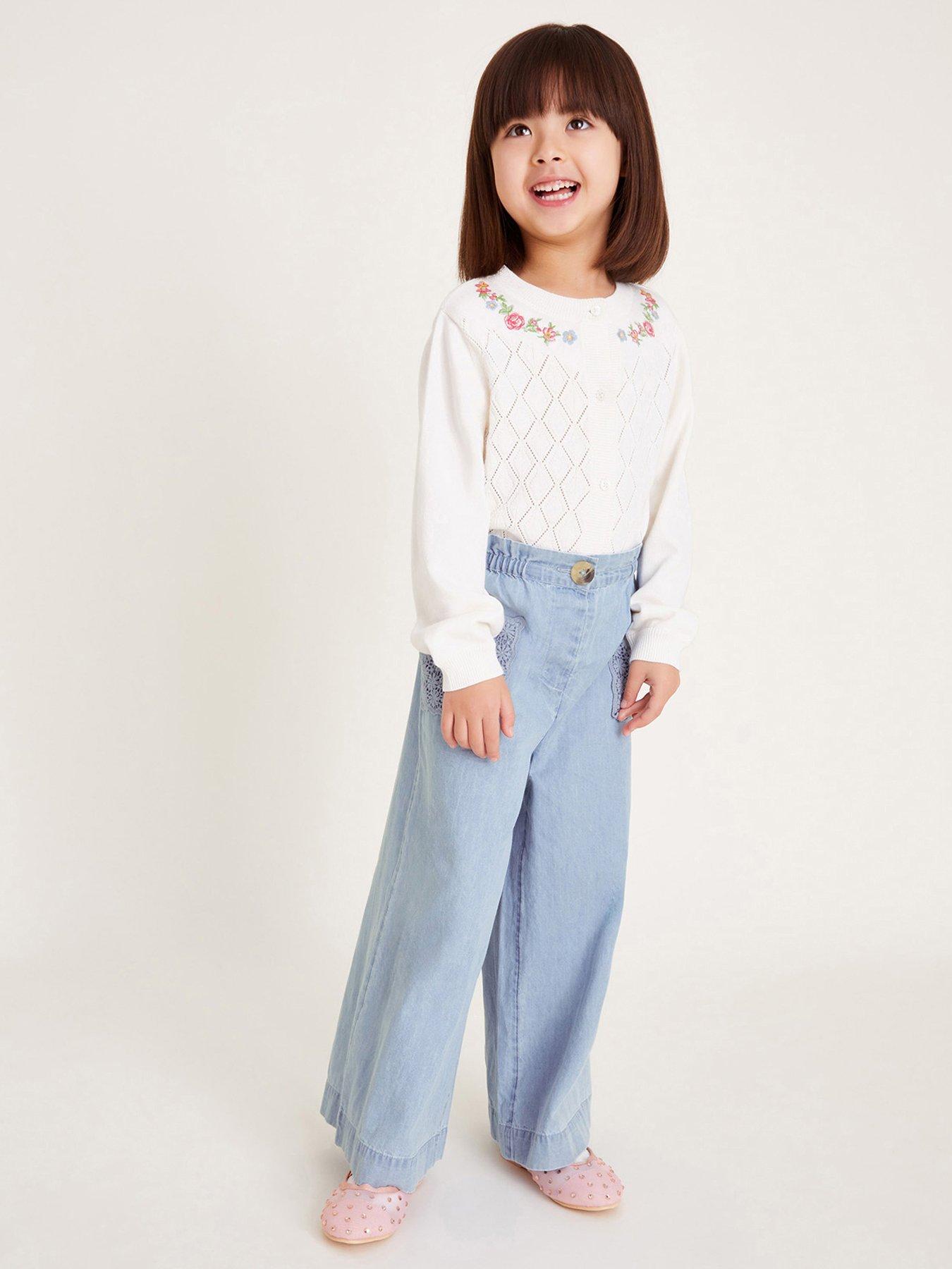 monsoon-girls-wide-leg-chambray-trousers-blue