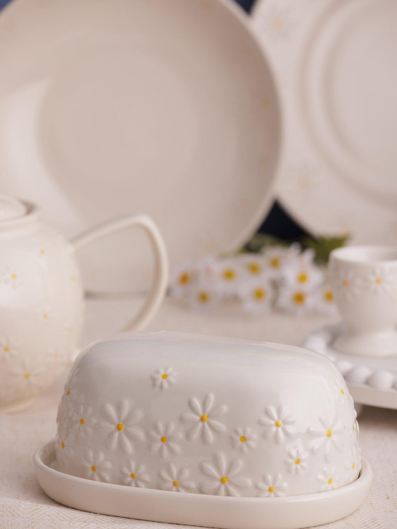 undefined Daisy Butter Dish