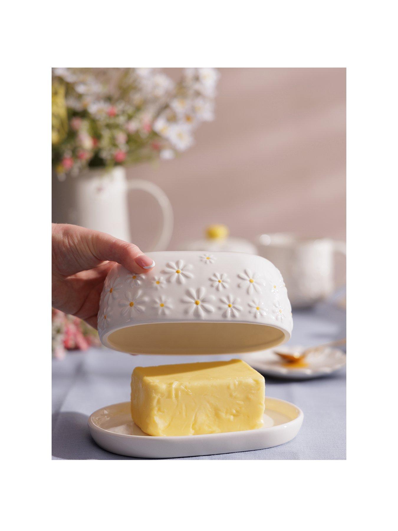  image of price-kensington-daisy-butter-dish