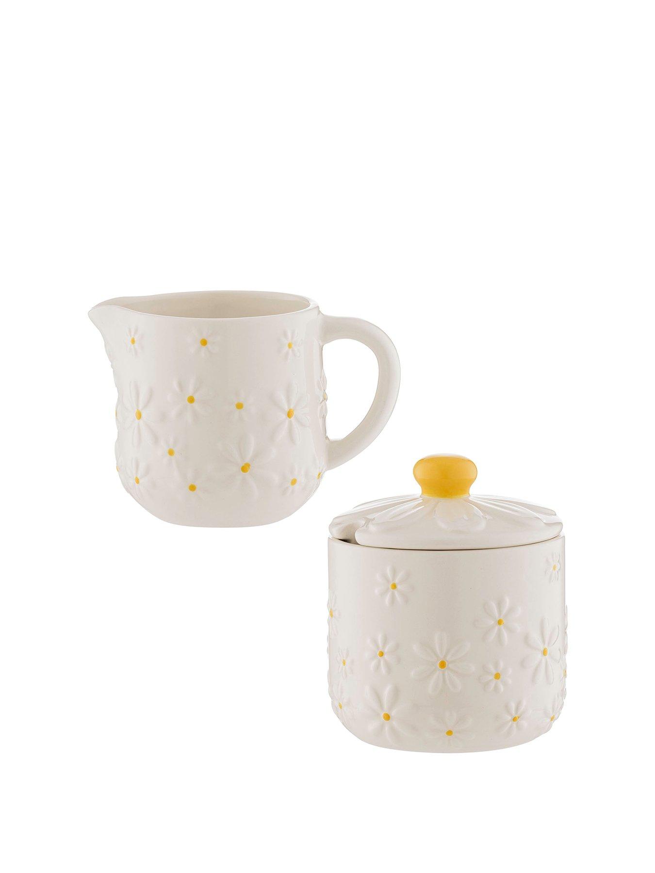  image of price-kensington-daisy-milk-jug-and-sugar-pot-setnbsp