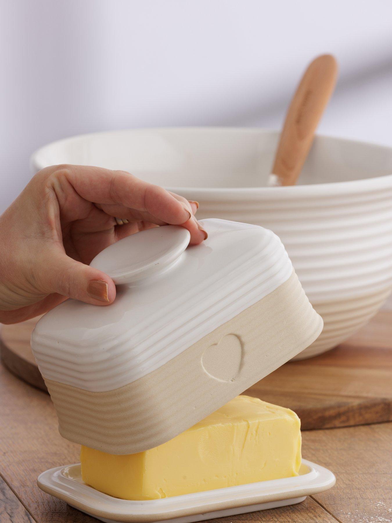  image of mason-cash-rustic-charm-butter-dish