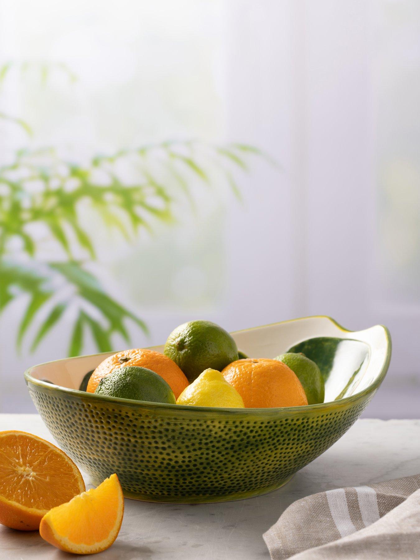 undefined World Foods Lime Oval Bowl