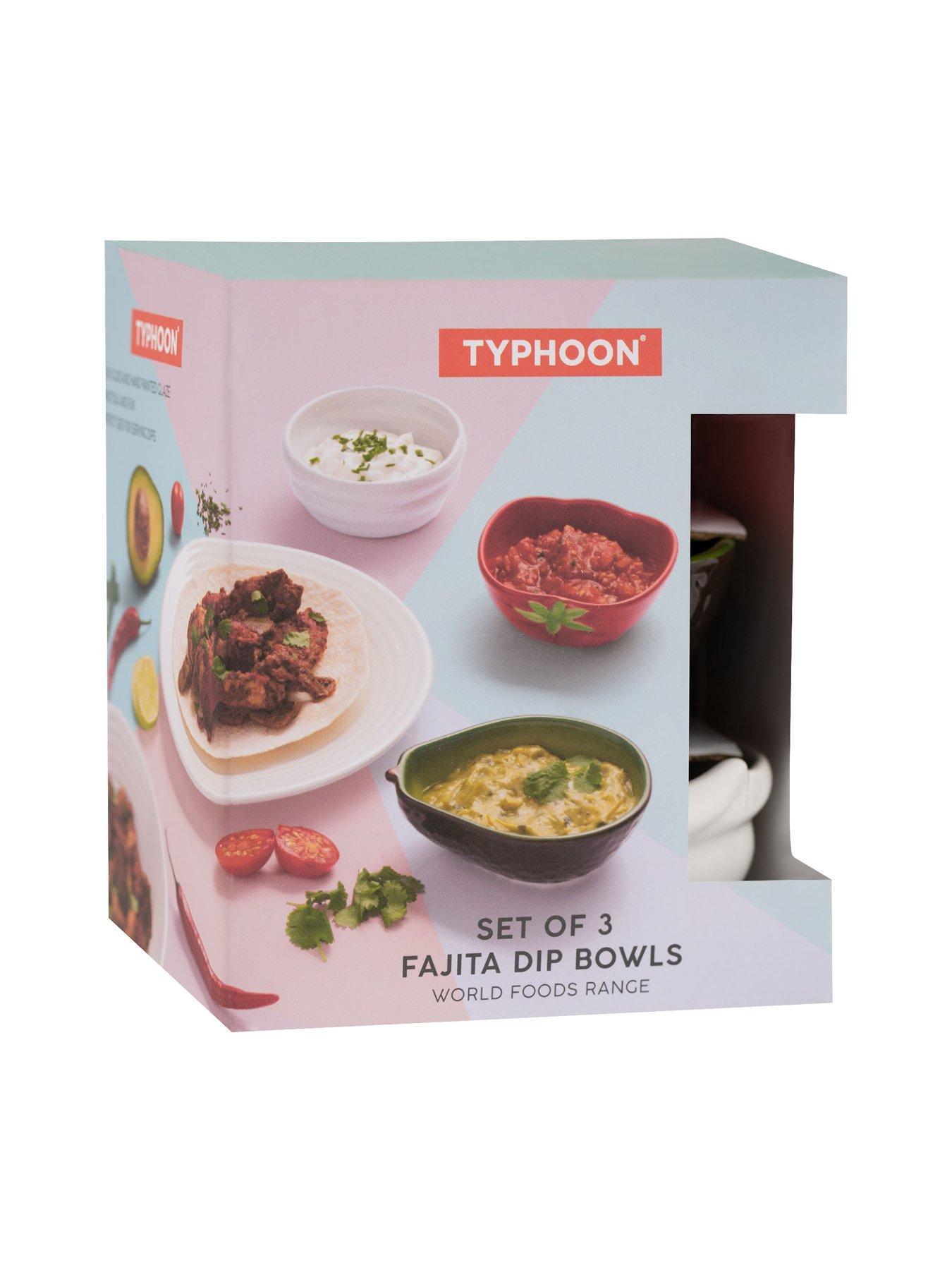  image of typhoon-world-foods-set-of-3-fajita-bowls