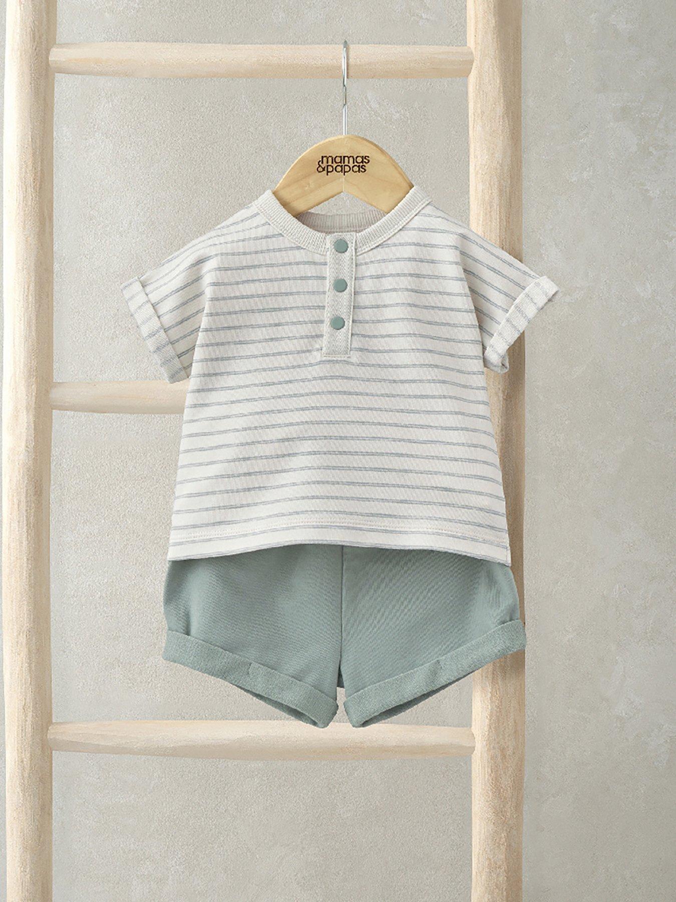 mamas-papas-baby-boys-2-piece-stripe-jersey-tshirt-short-set-blue