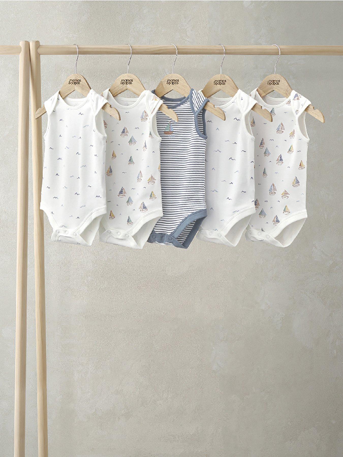 mamas-papas-baby-boys-5-pack-nautical-sleeveless-bodysuits-multi