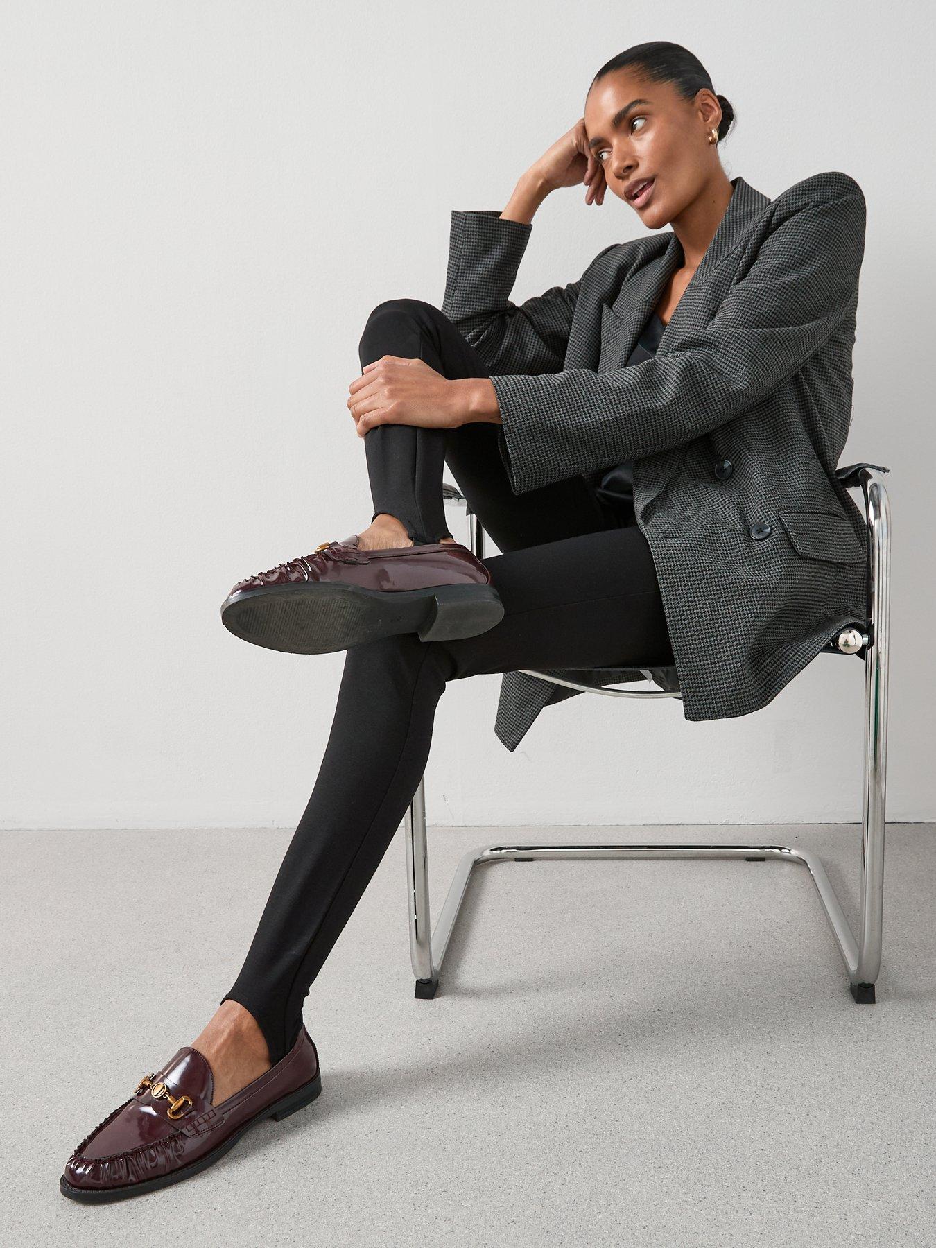 Image 4 of 6 of The Very Collection Stirrup Legging - Black