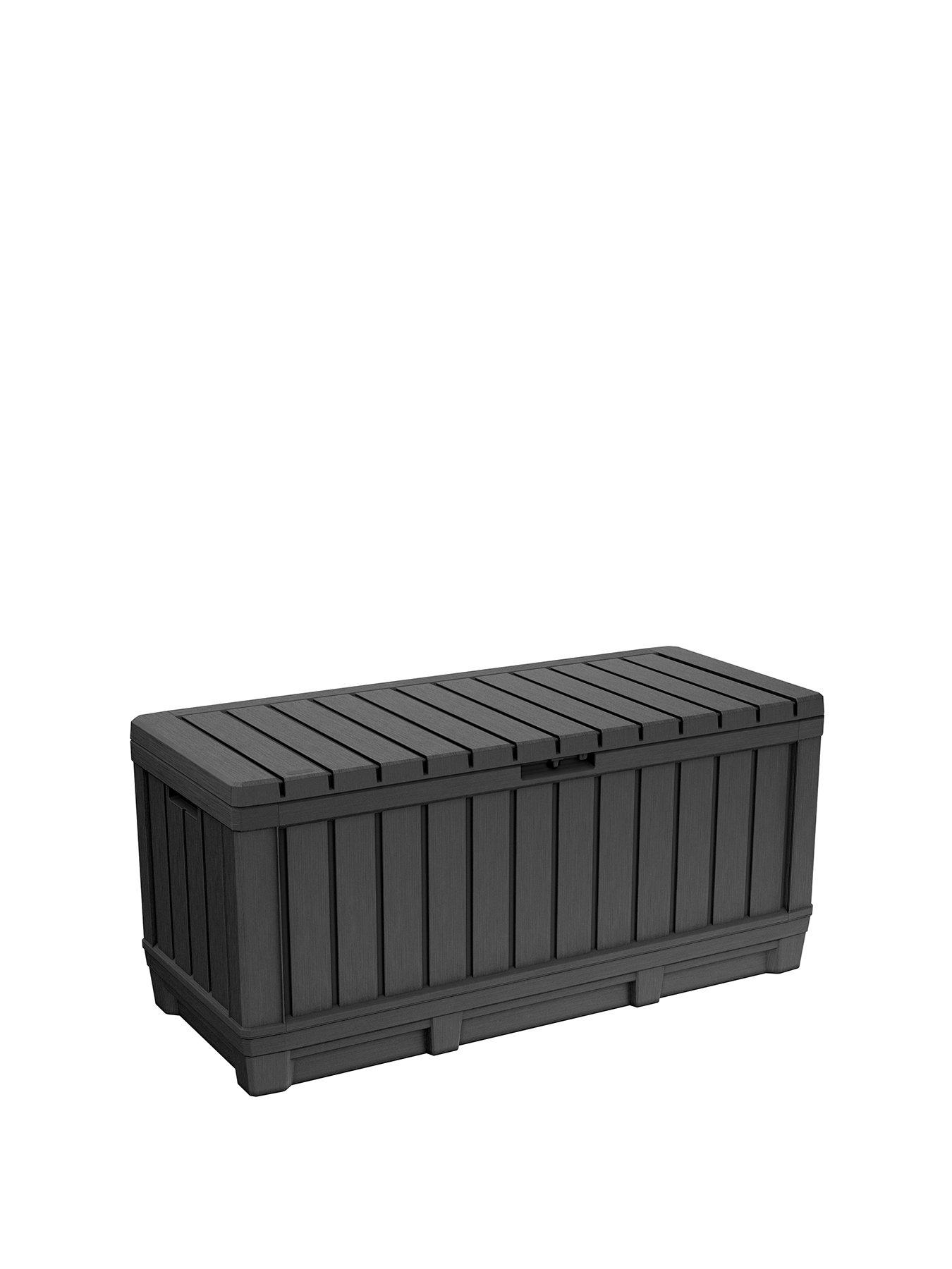 Keter Kentwood 350L Storage Box - Grey | Littlewoods