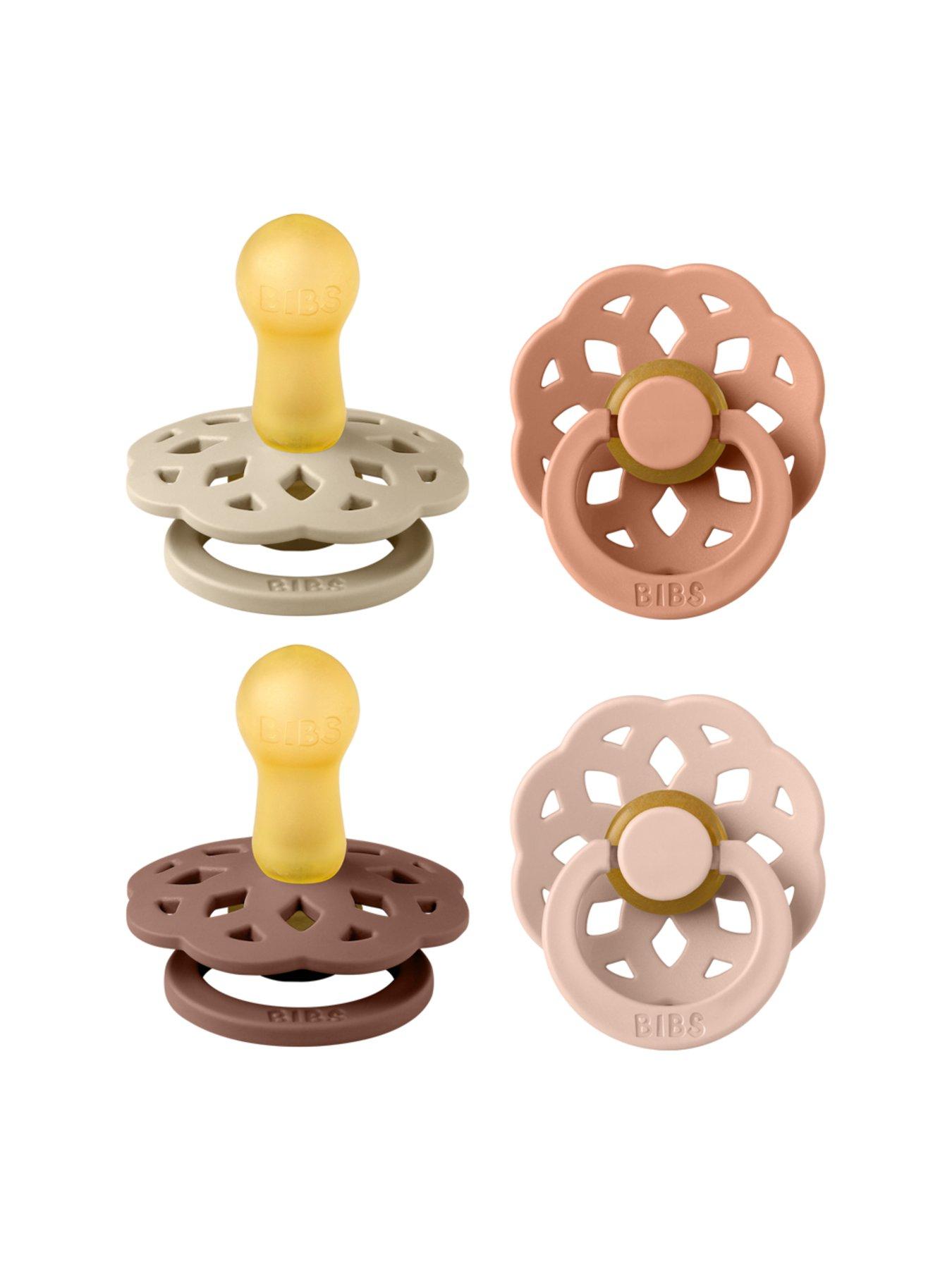 undefined 4 Pack Boheme Soothers -  Vanilla Mix Size 2 Round Nipple