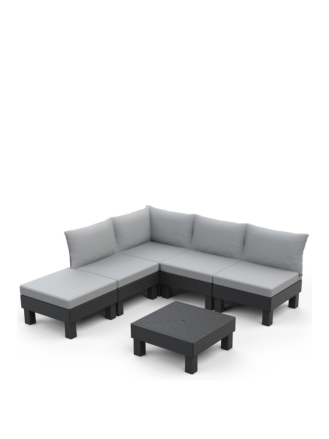 Image 2 of 7 of Keter Elements 5 Seater Modular Balcony Set