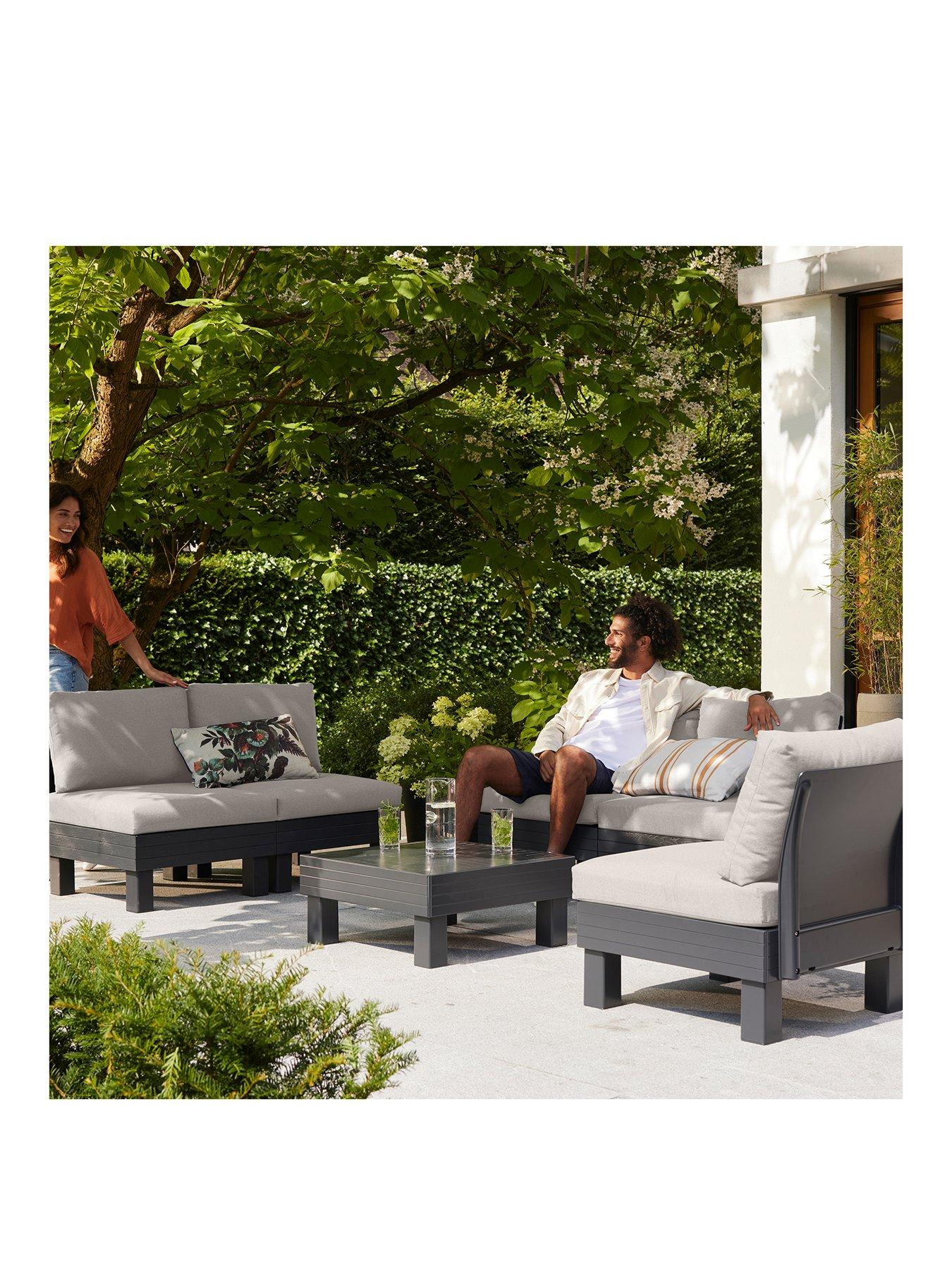 Image 3 of 7 of Keter Elements 5 Seater Modular Balcony Set