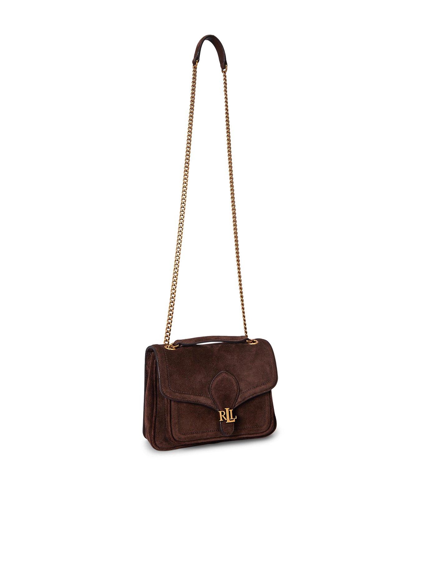 Image 3 of 5 of Lauren by Ralph Lauren Bradley Small Shoulder Bag - Brown
