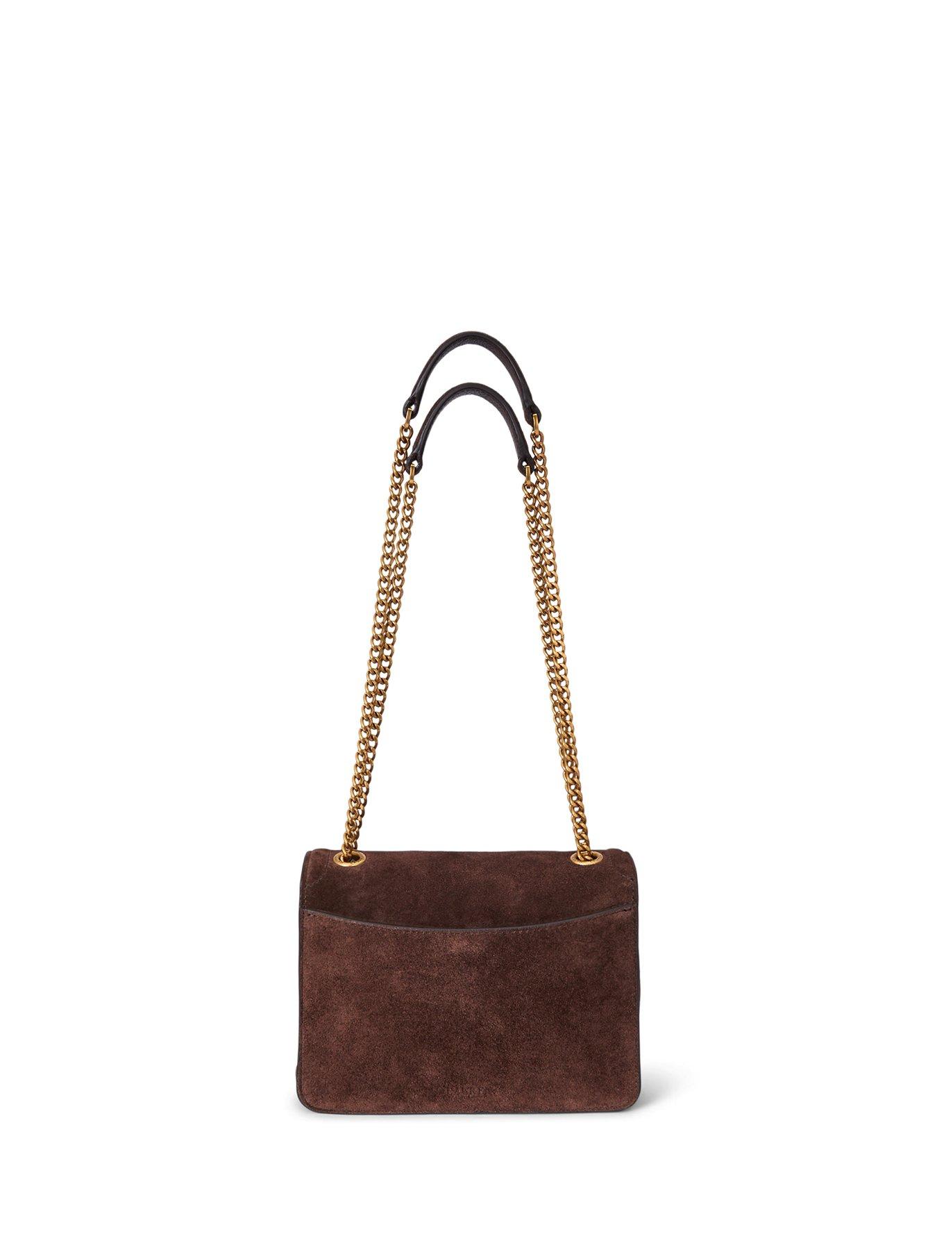 Image 4 of 5 of Lauren by Ralph Lauren Bradley Small Shoulder Bag - Brown