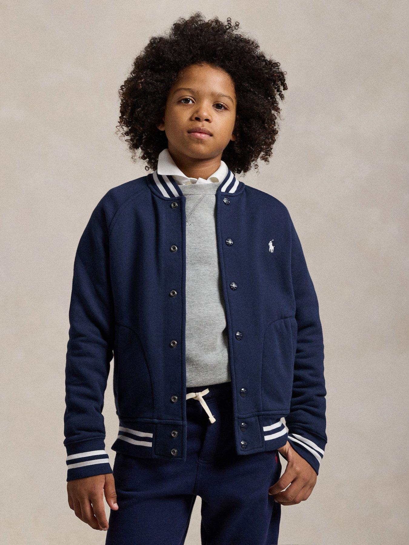 undefined Boys Bomber Jacket - Navy