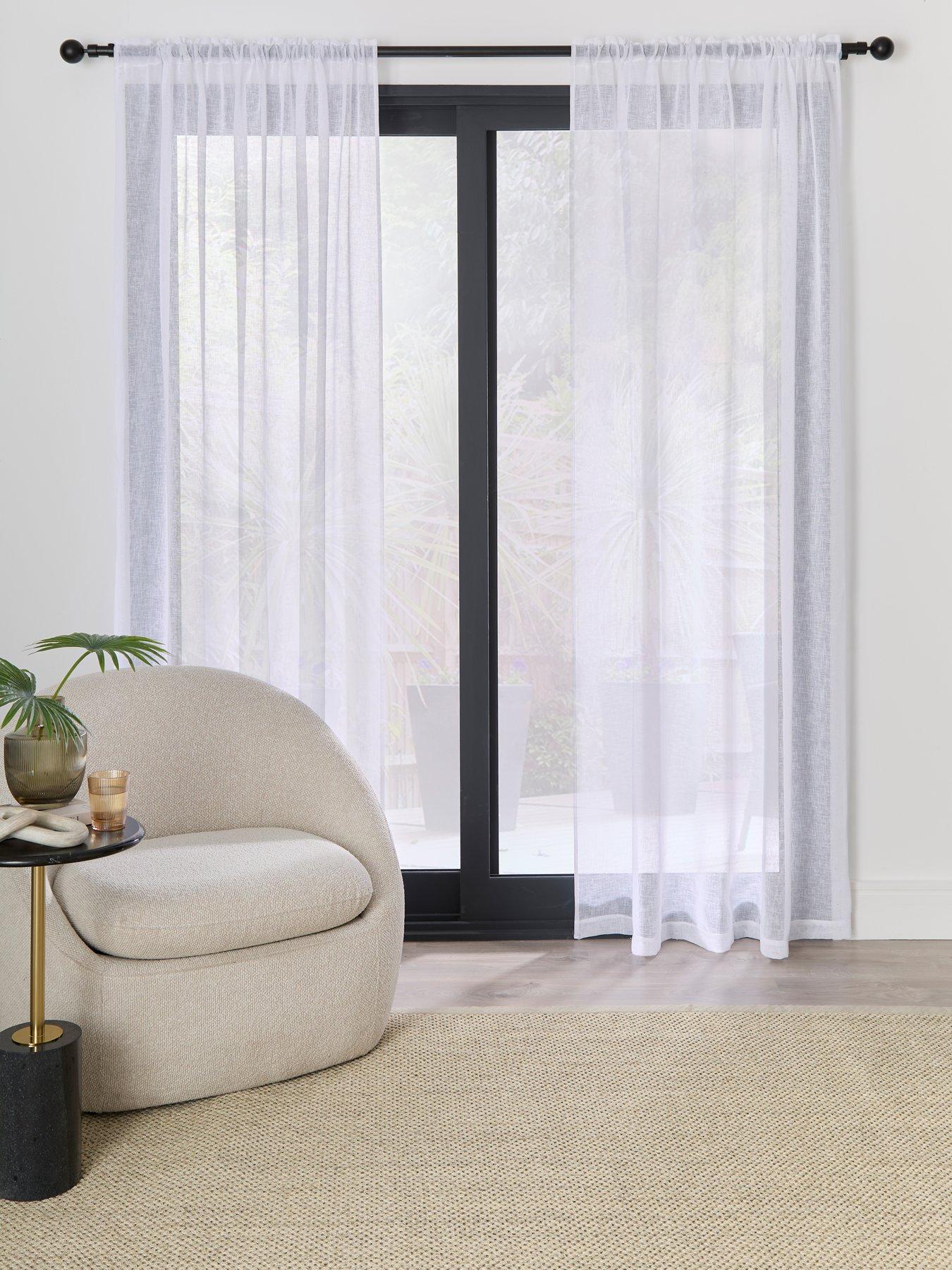 Very Home Lindos Voile Panel Pair