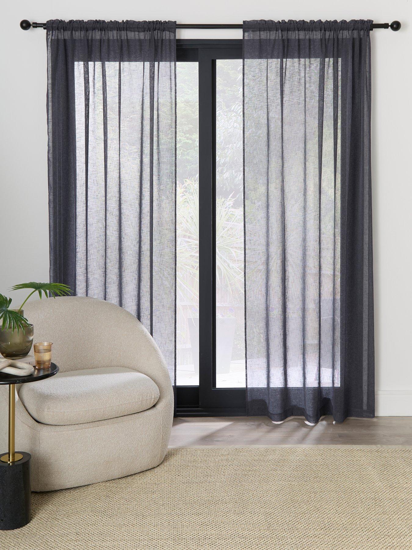 Image 1 of 3 of Very Home Lindos Voile Panel Pair