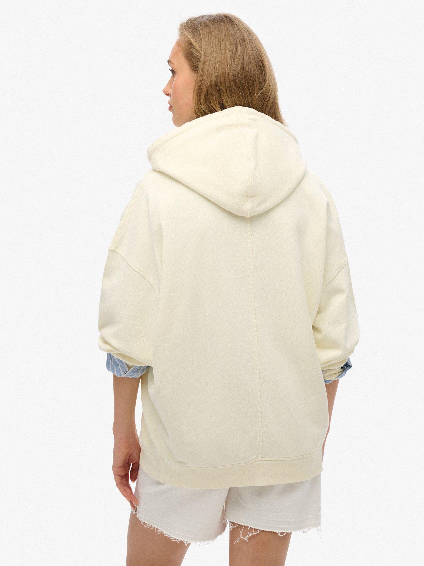  image of superdry-studios-zip-hoodie-white