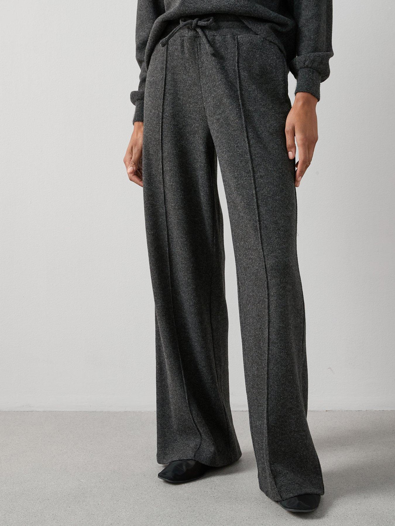 undefined Soft Touch Wide Leg Trousers Co-ord